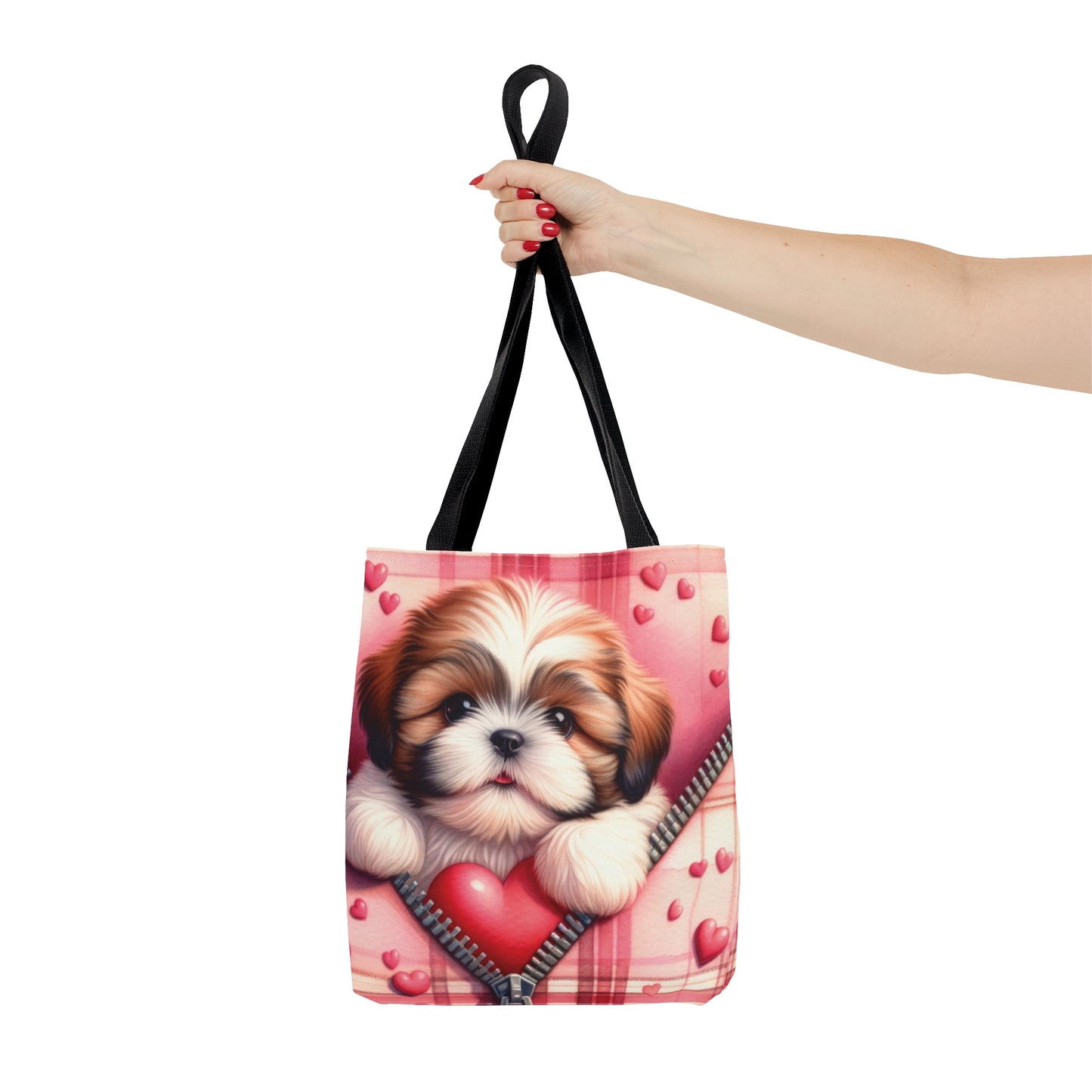 Tote Bag, Cute Dog, Personalised/Non-Personalised Tote bag