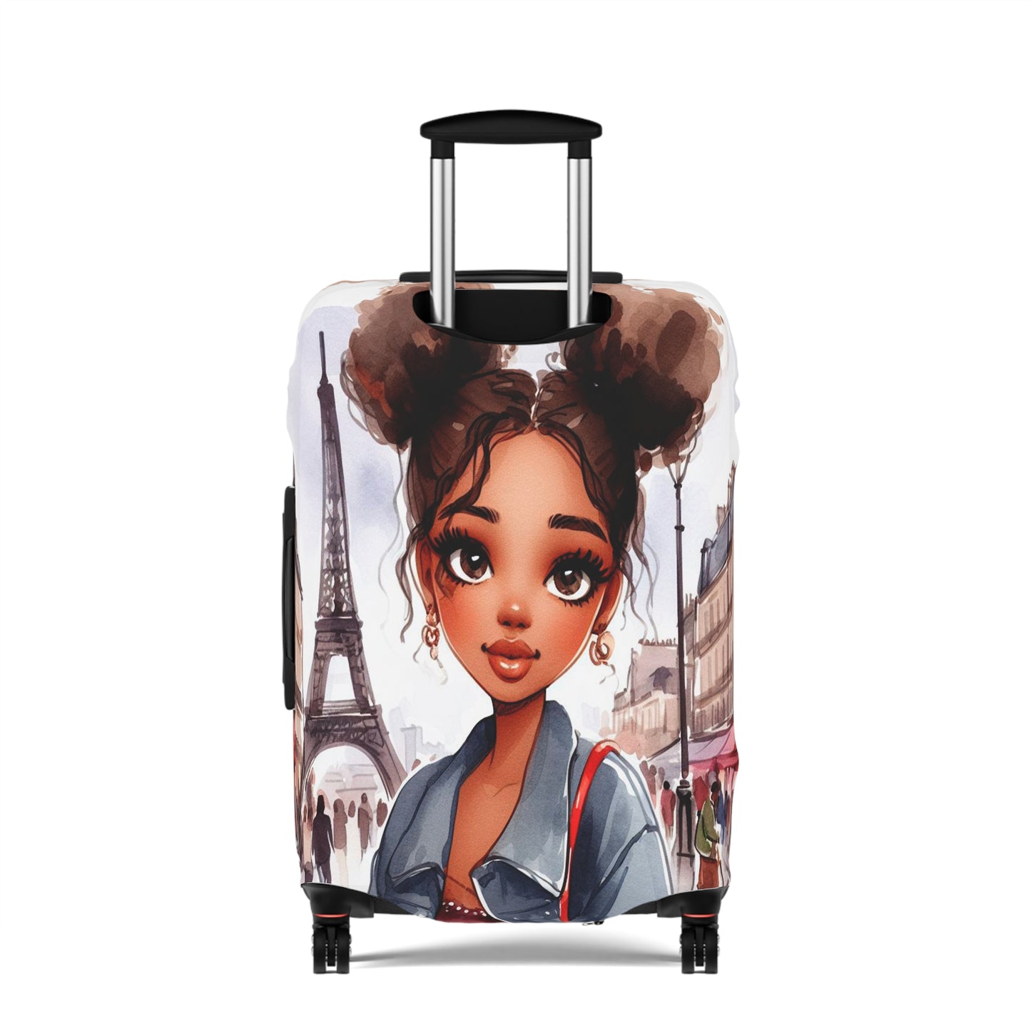 Luggage Cover, Just a Girl Who loves Travelling, awd-2103