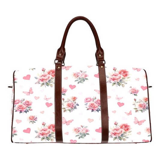 roses8 Waterproof Travel Bag/Small (Model 1639)