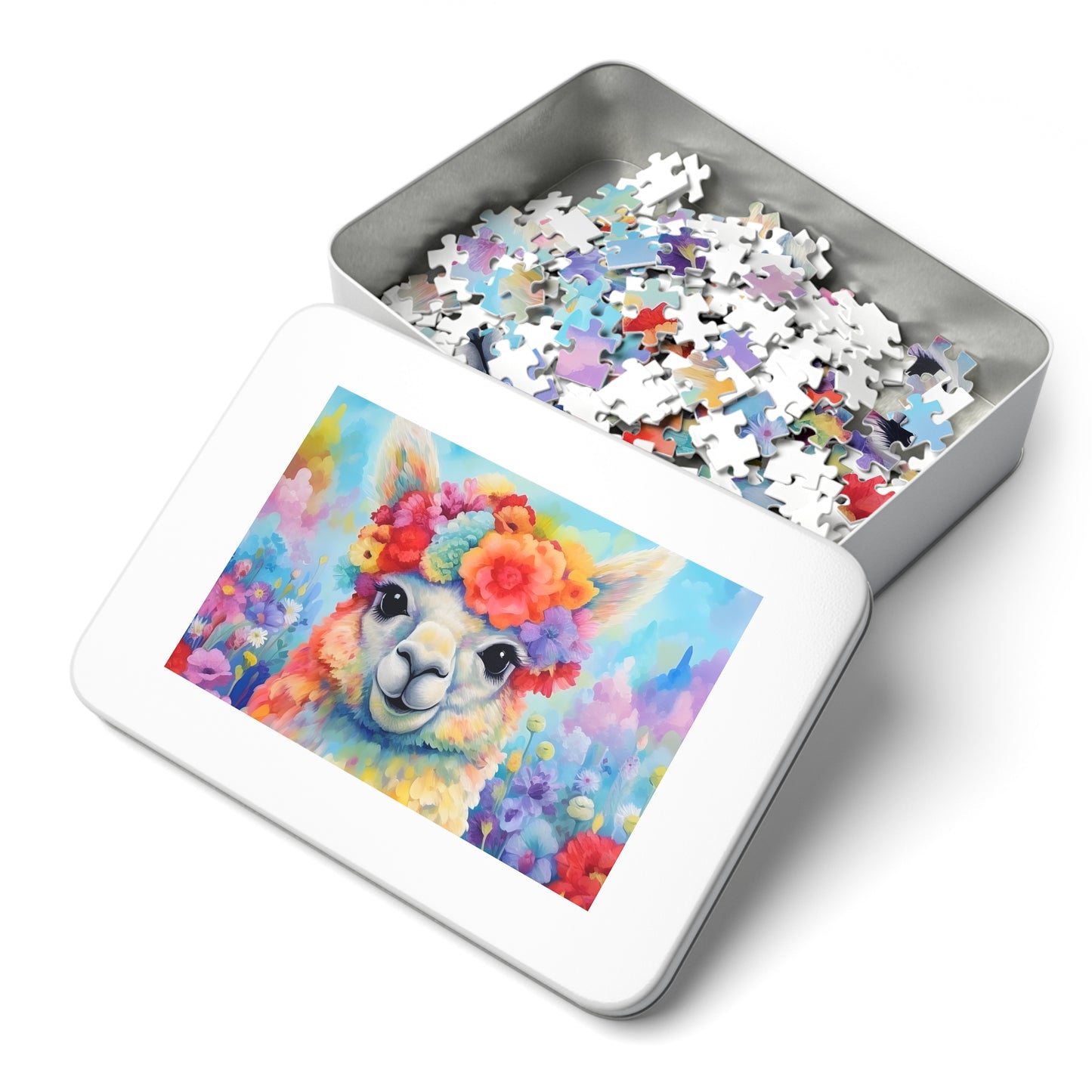 Jigsaw Puzzle, Llama, Personalised/Non-Personalised (30, 110, 252, 500,1000-Piece)