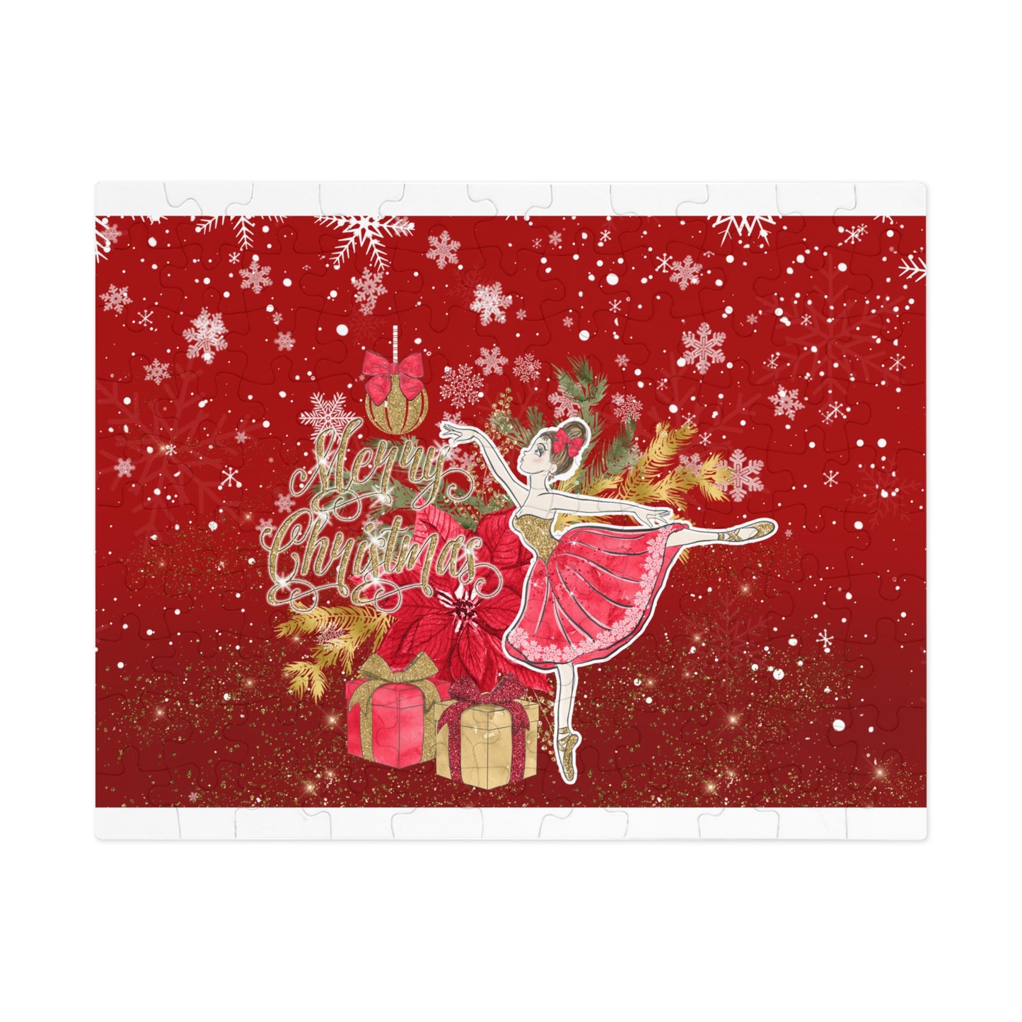 Puzzle, Christmas Sugarplum, Personalised/Non-Personalised (30, 110, 252, 500,1000-Piece)