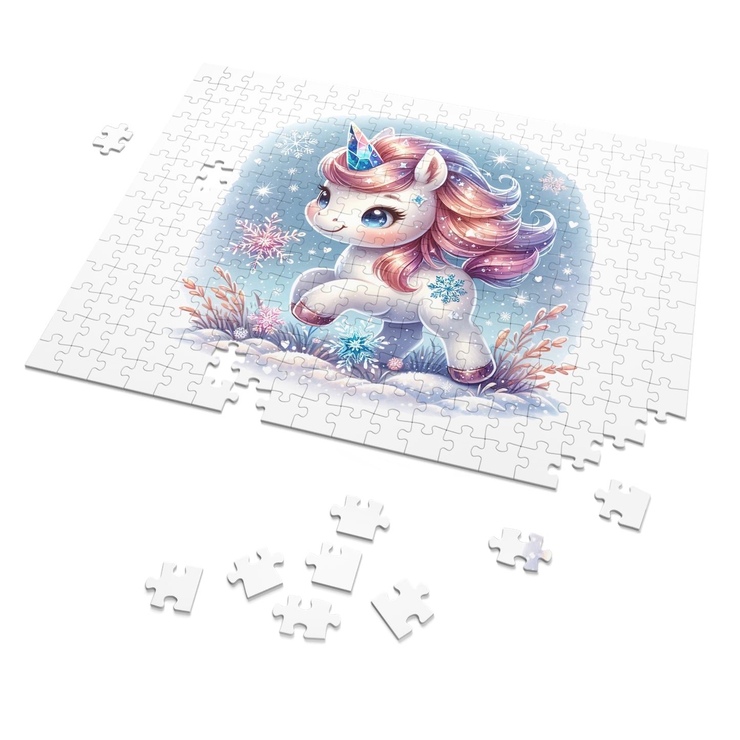 Jigsaw Puzzle, Unicorn, Personalised/Non-Personalised (30, 110, 252, 500,1000-Piece)