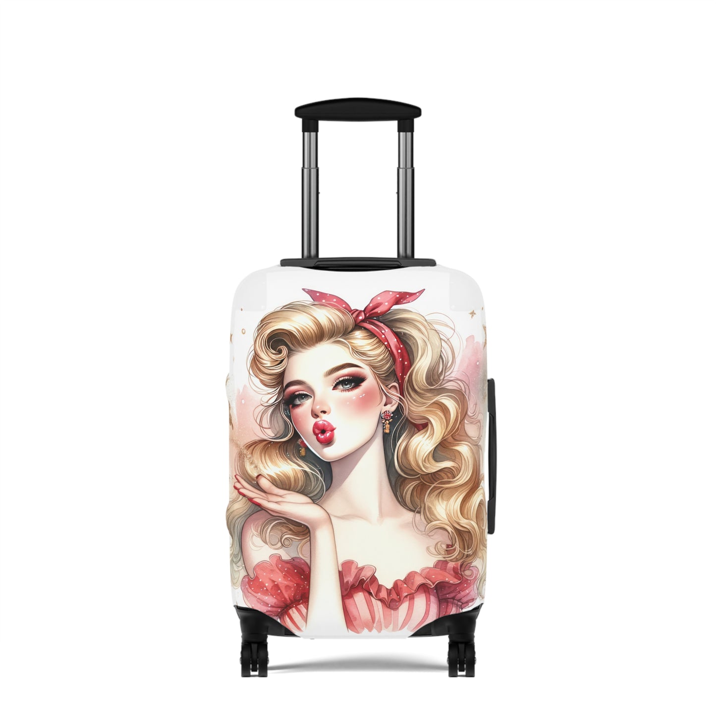 Luggage Cover, Coquette Girl, awd-1464