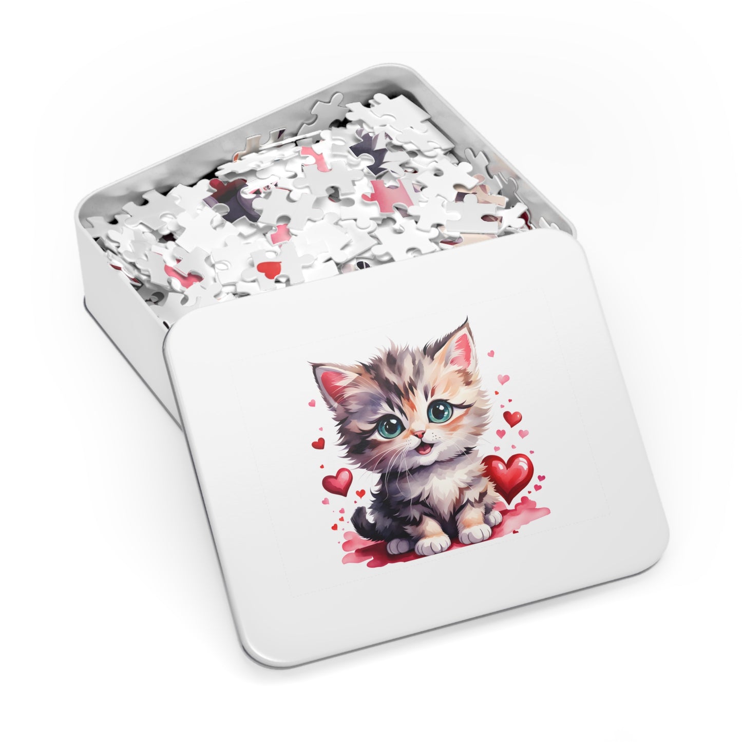 Jigsaw Puzzle, Cat, Personalised/Non-Personalised (30, 110, 252, 500,1000-Piece)