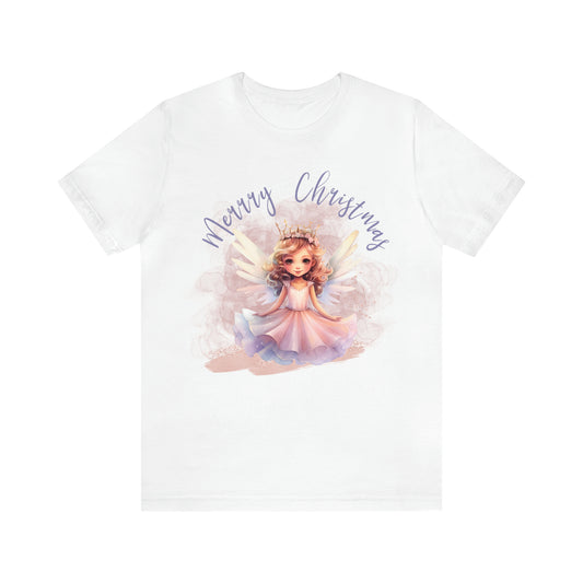 Unisex Jersey Short Sleeve Tee Christmas, Women's Fairy TShirt -A00001