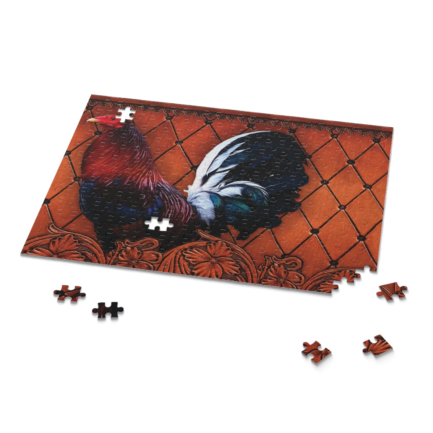 Personalised/Non-Personalised Puzzle, Chicken/Rooster (120, 252, 500-Piece)