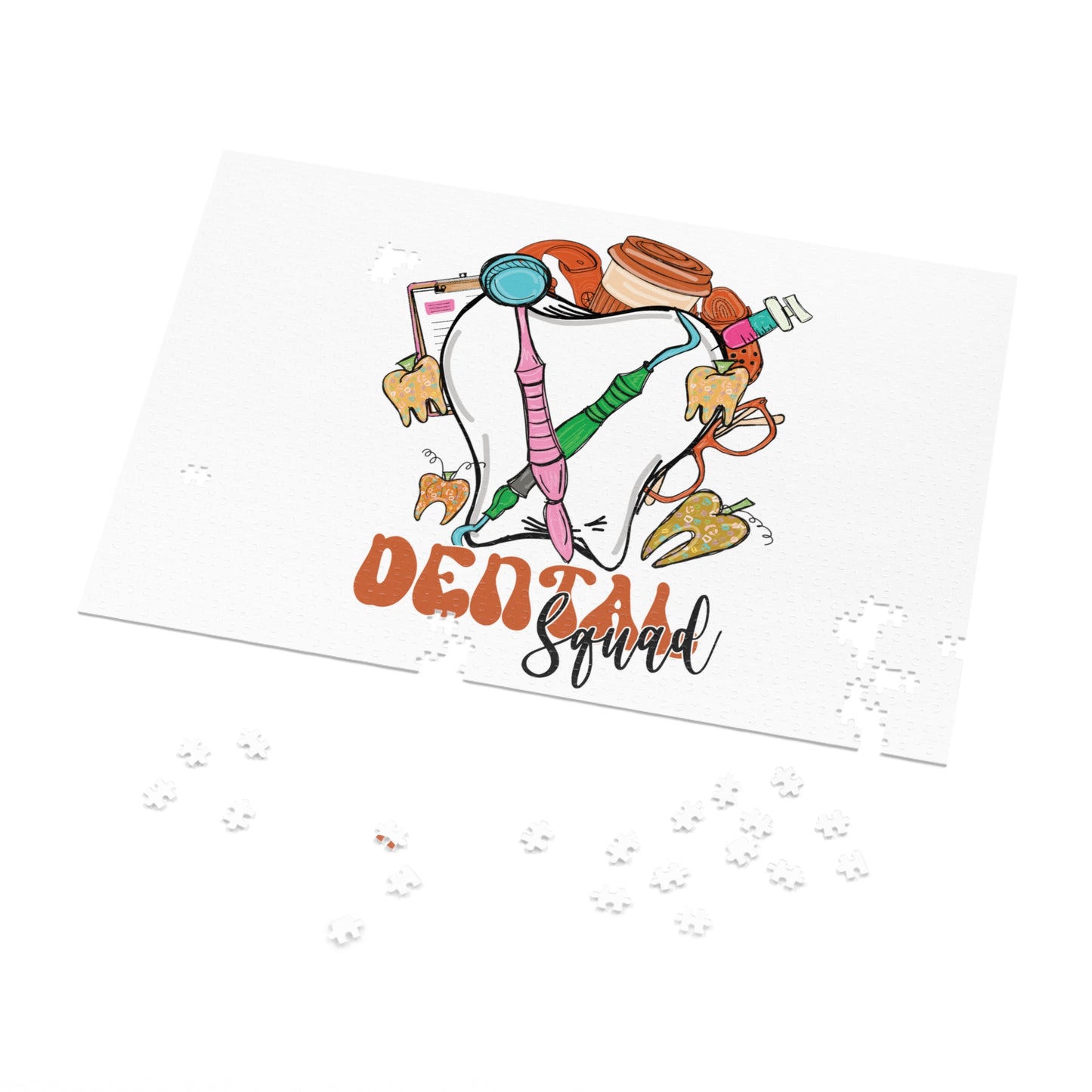 Jigsaw Puzzle, Dental Squad, Personalised/Non-Personalised (30, 110, 252, 500,1000-Piece)