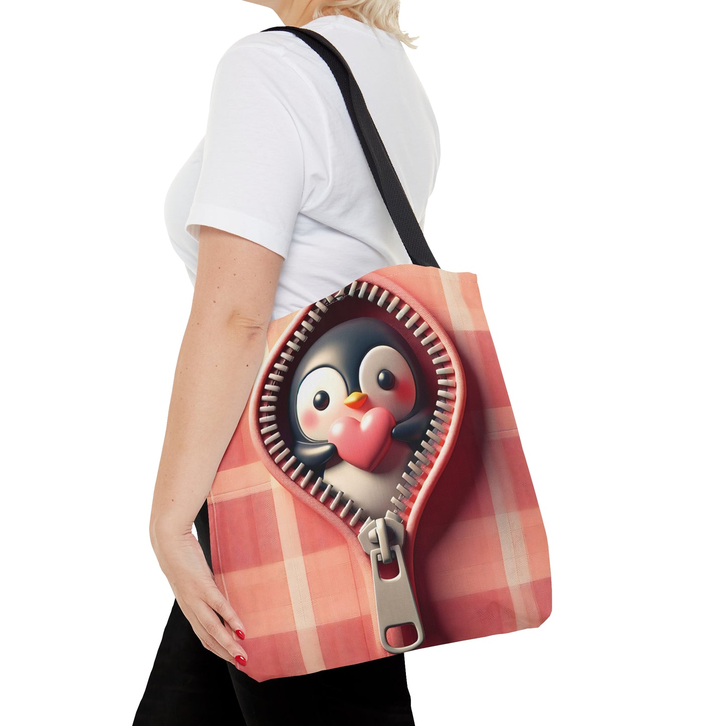 Tote Bag, Penguin, Personalised/Non-Personalised Tote bag