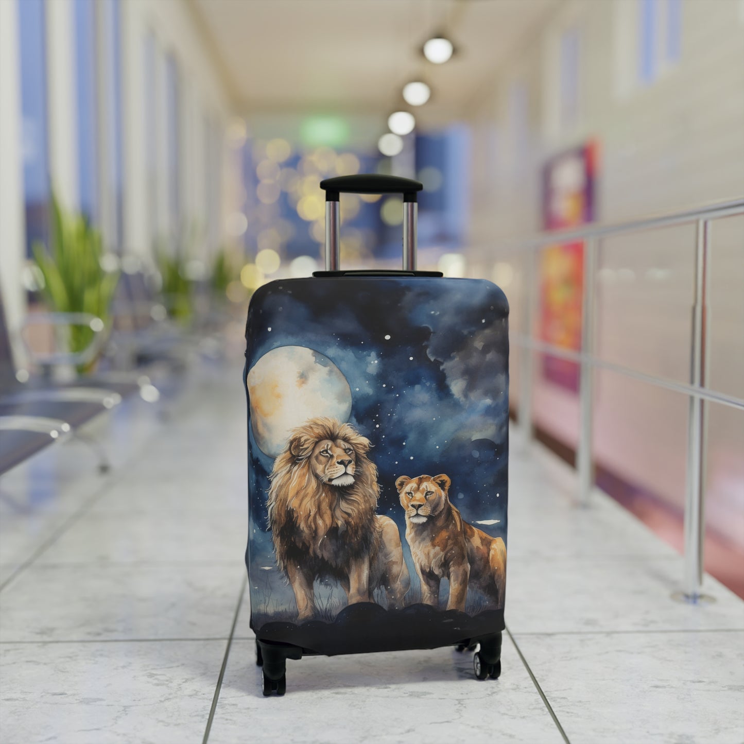 Luggage Cover, Lions, awd-554