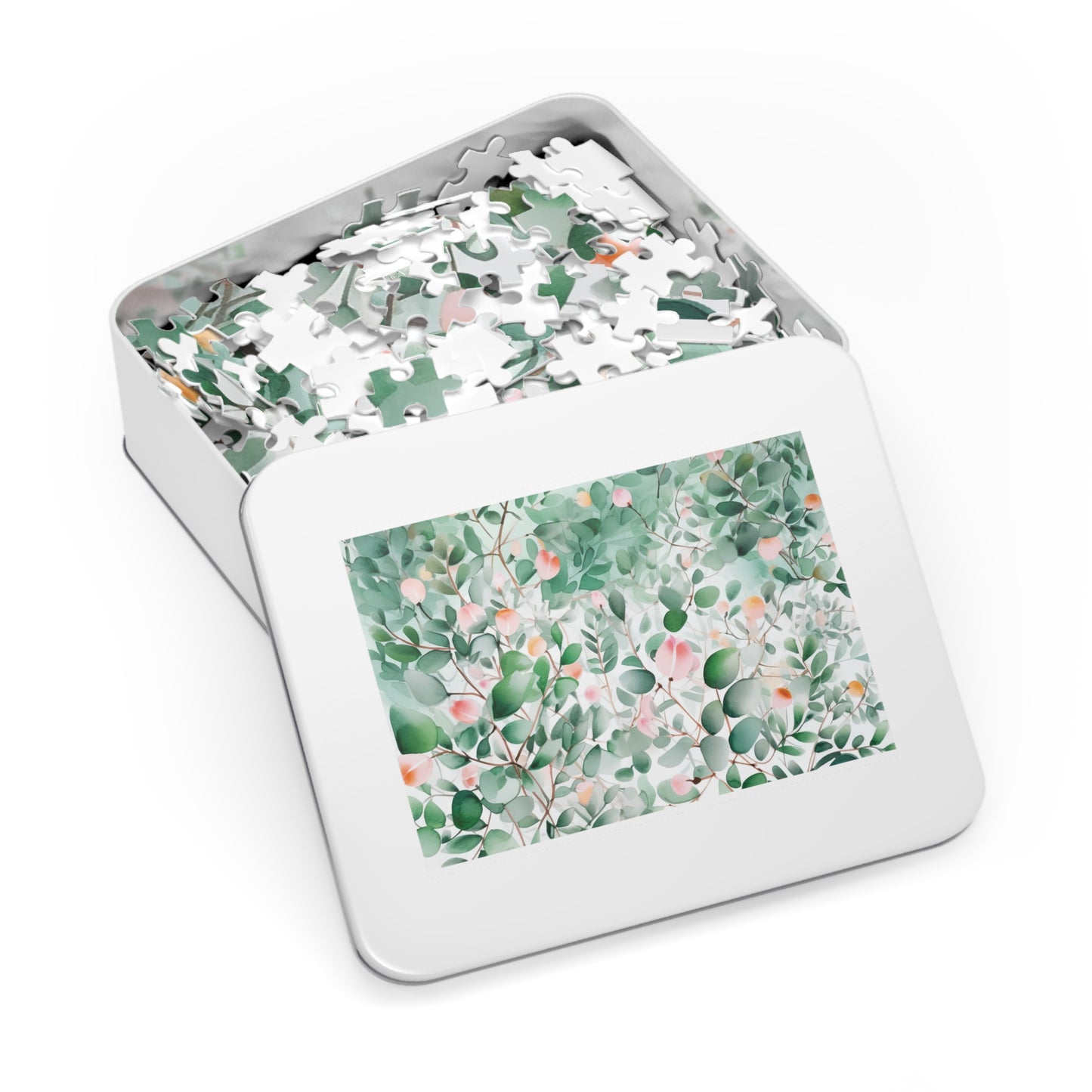 Jigsaw Puzzle, Eucalyptus Leaves, Personalised/Non-Personalised (30, 110, 252, 500,1000-Piece)