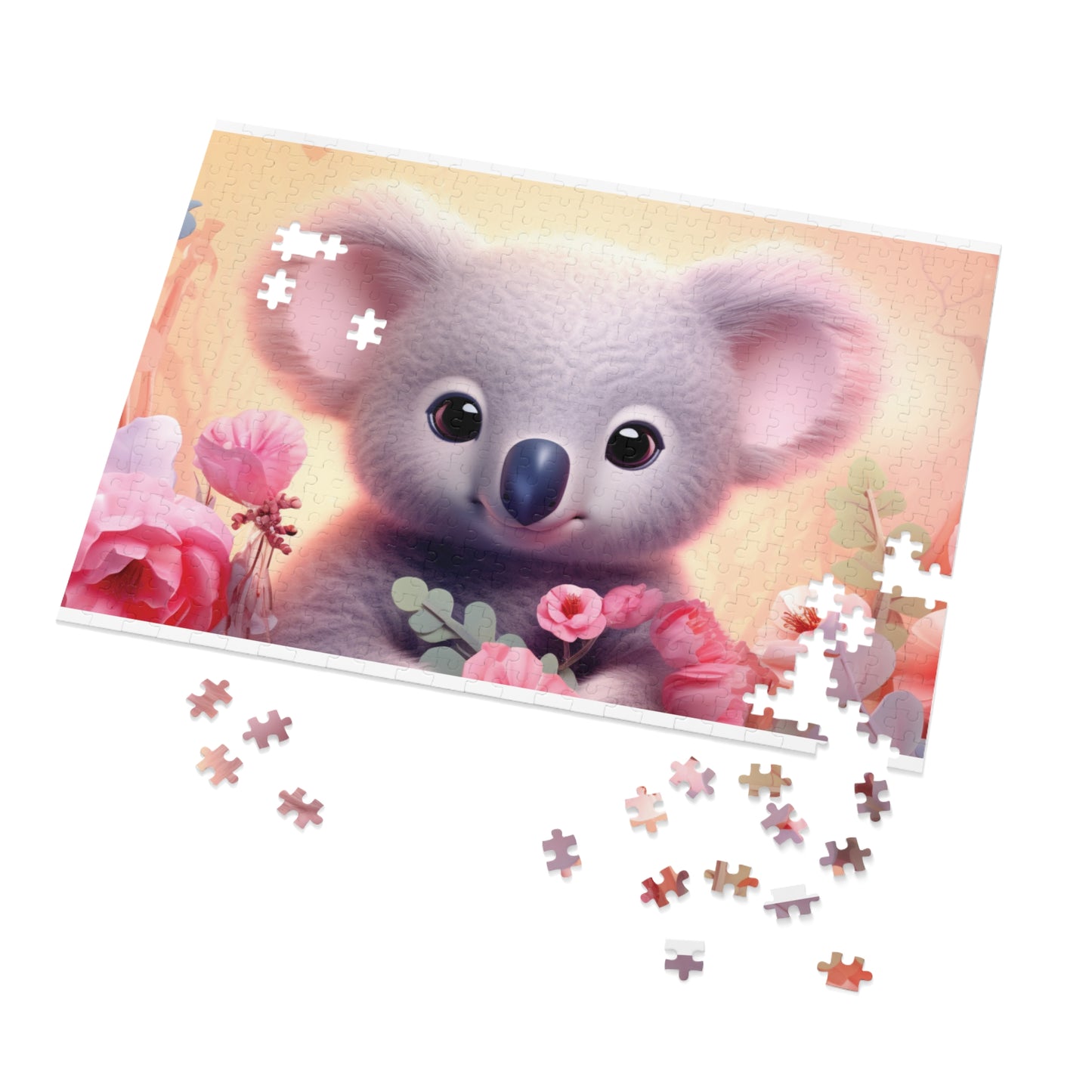 Jigsaw Puzzle, Koala, Personalised/Non-Personalised (30, 110, 252, 500,1000-Piece)