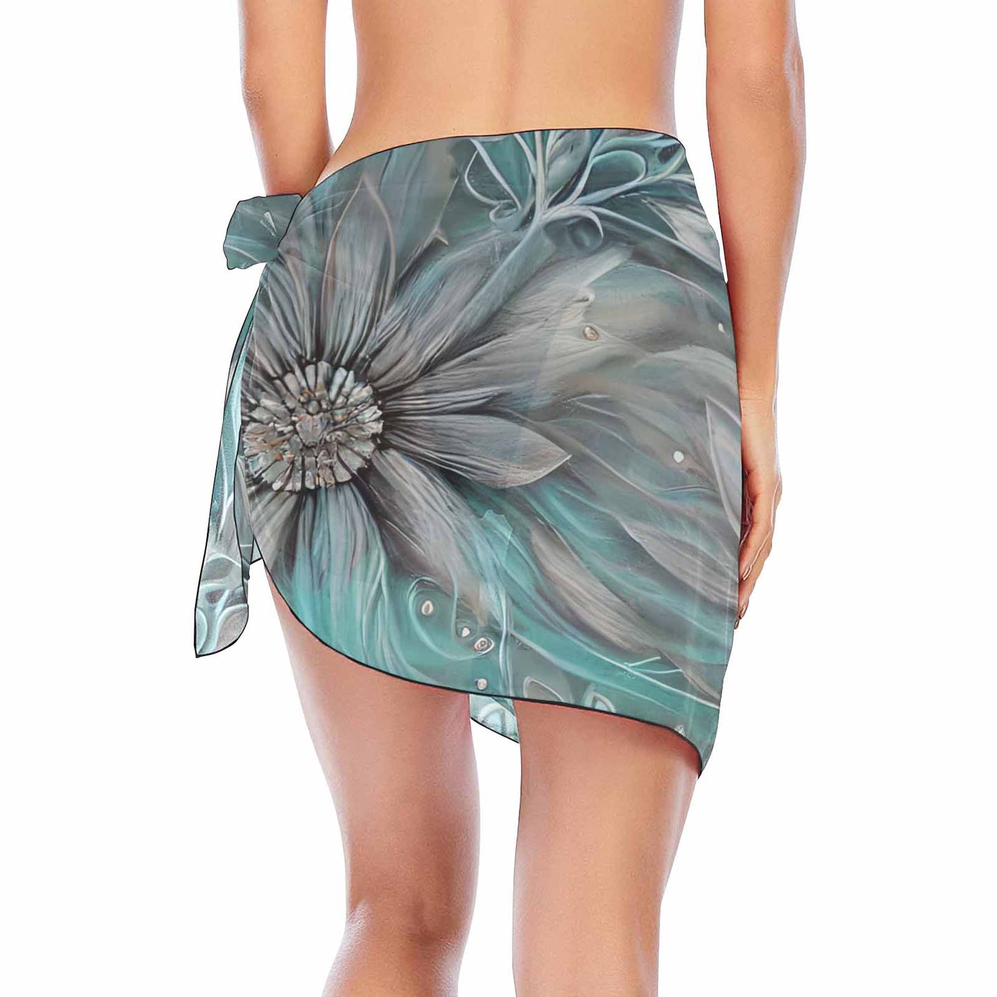 Elegant Green  Women's Beach Sarong Wrap