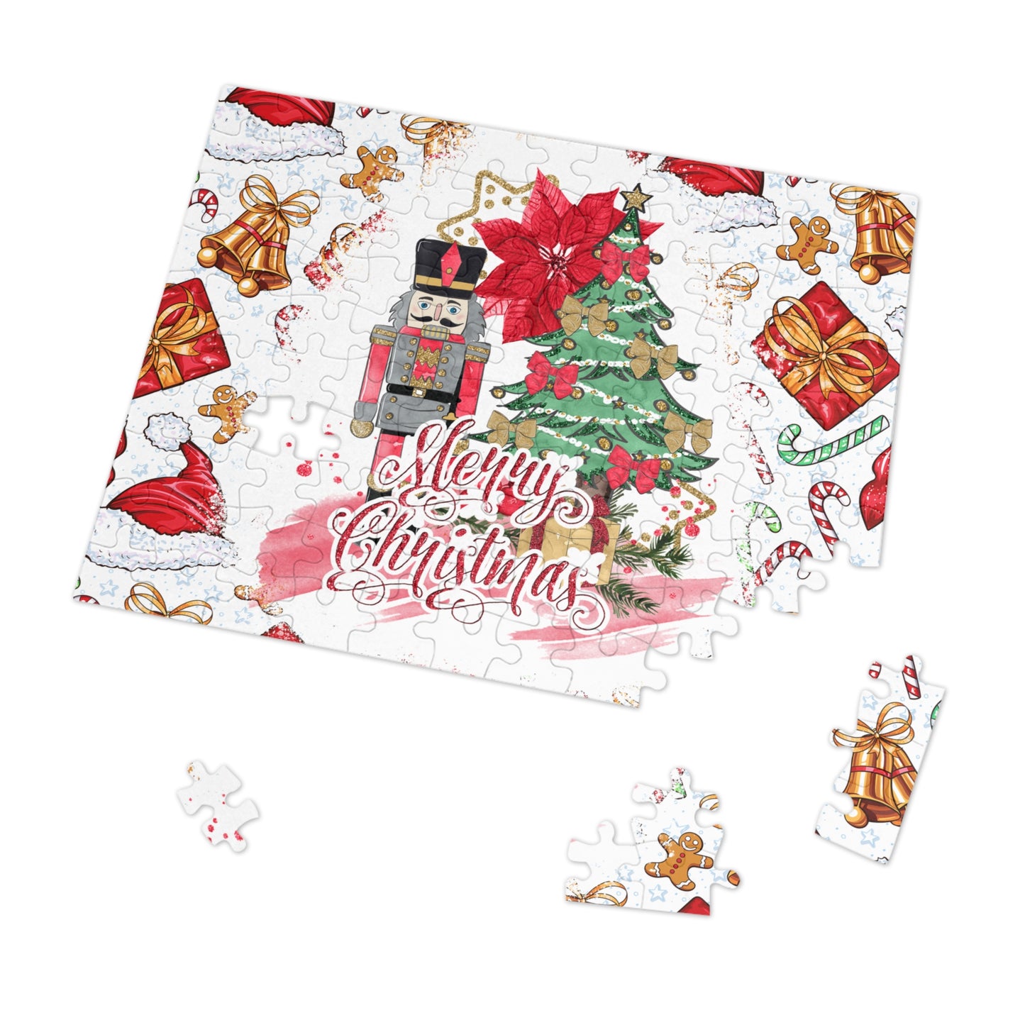 Puzzle, Christmas Nutcracker, Personalised/Non-Personalised (30, 110, 252, 500,1000-Piece)