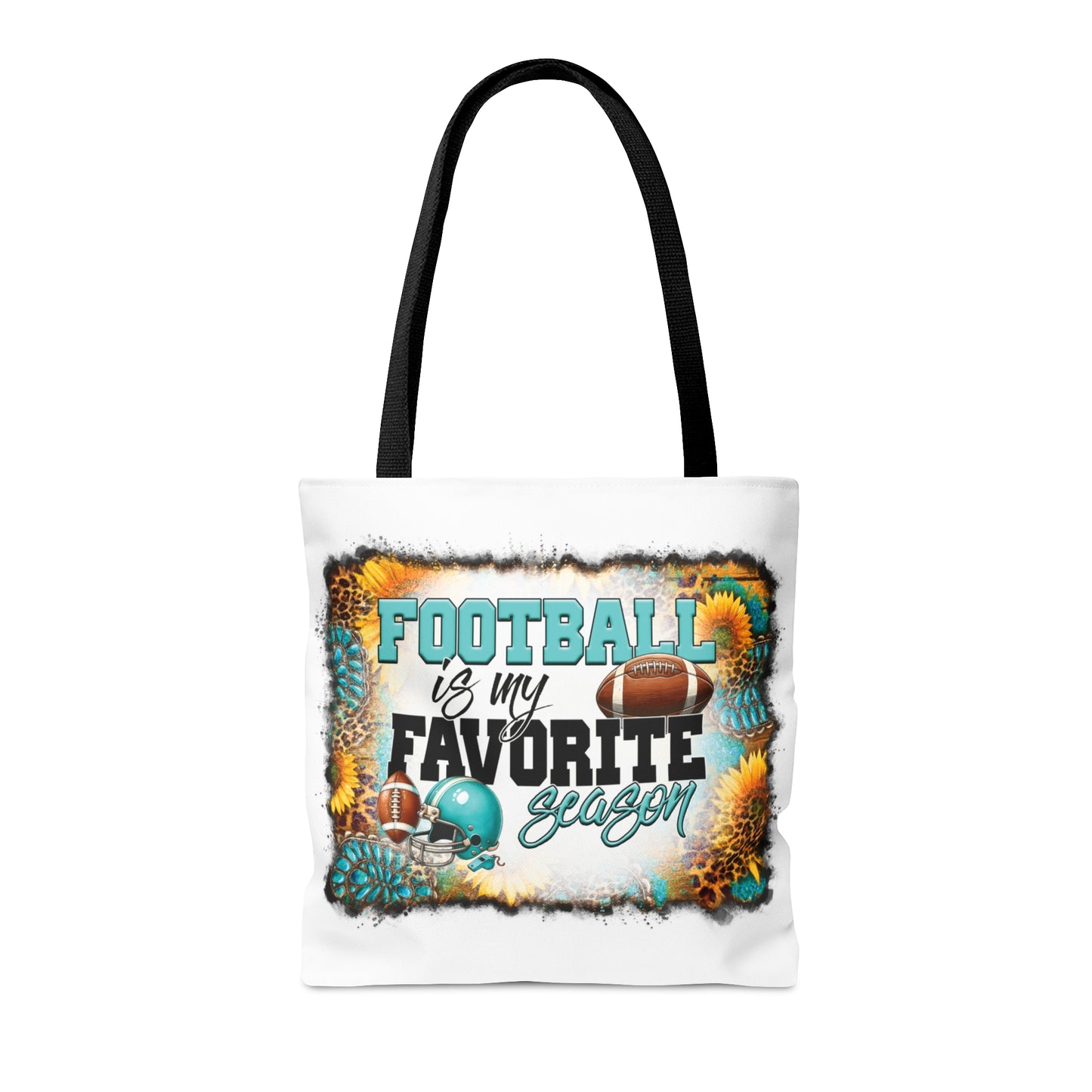 Tote Bag, Western, Football is my favorite season