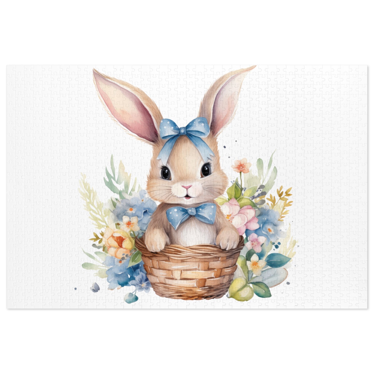 Jigsaw Puzzle, Easter, Easter Rabbit, Personalised/Non-Personalised (30, 110, 252, 500,1000-Piece)