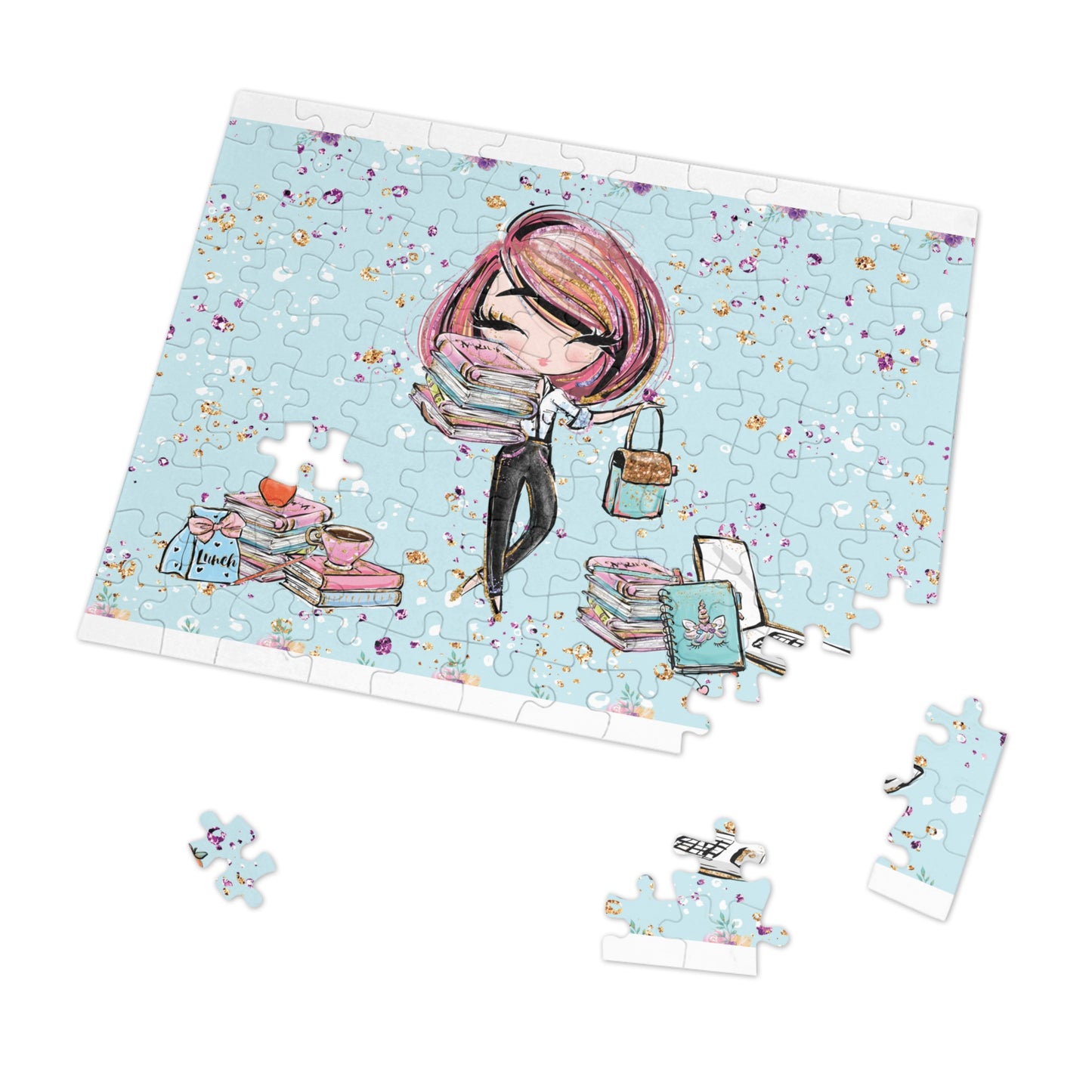 Jigsaw Puzzle, Teacher, Personalised/Non-Personalised (30, 110, 252, 500,1000-Piece)