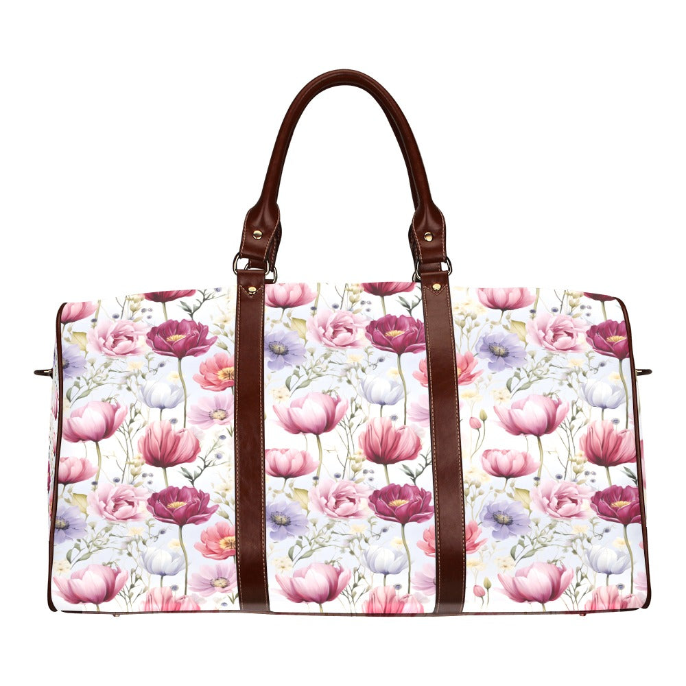 Wildflowers Waterproof Travel Bag/Small (Model 1639)