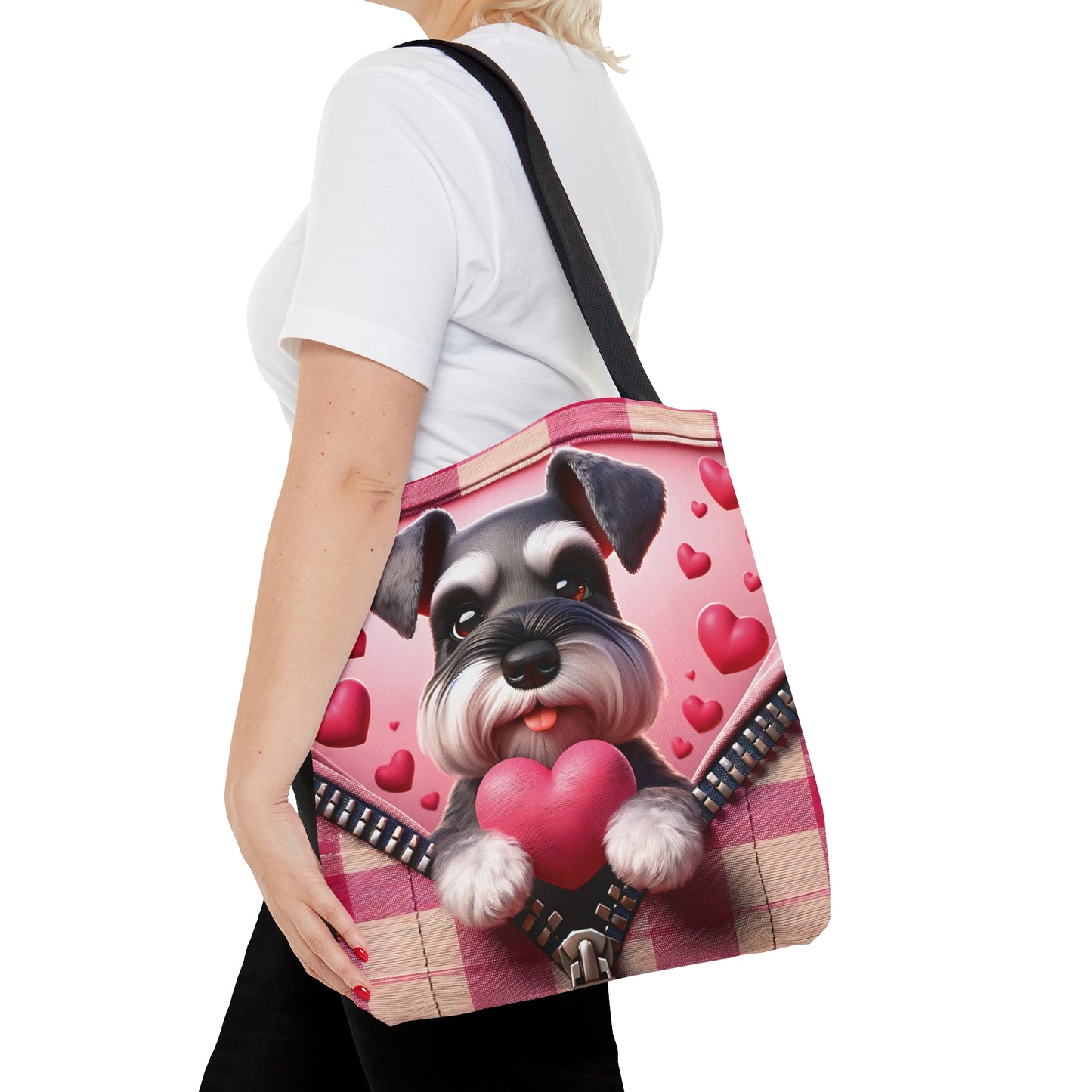 Tote Bag, Cute Dog, Personalised/Non-Personalised Tote bag