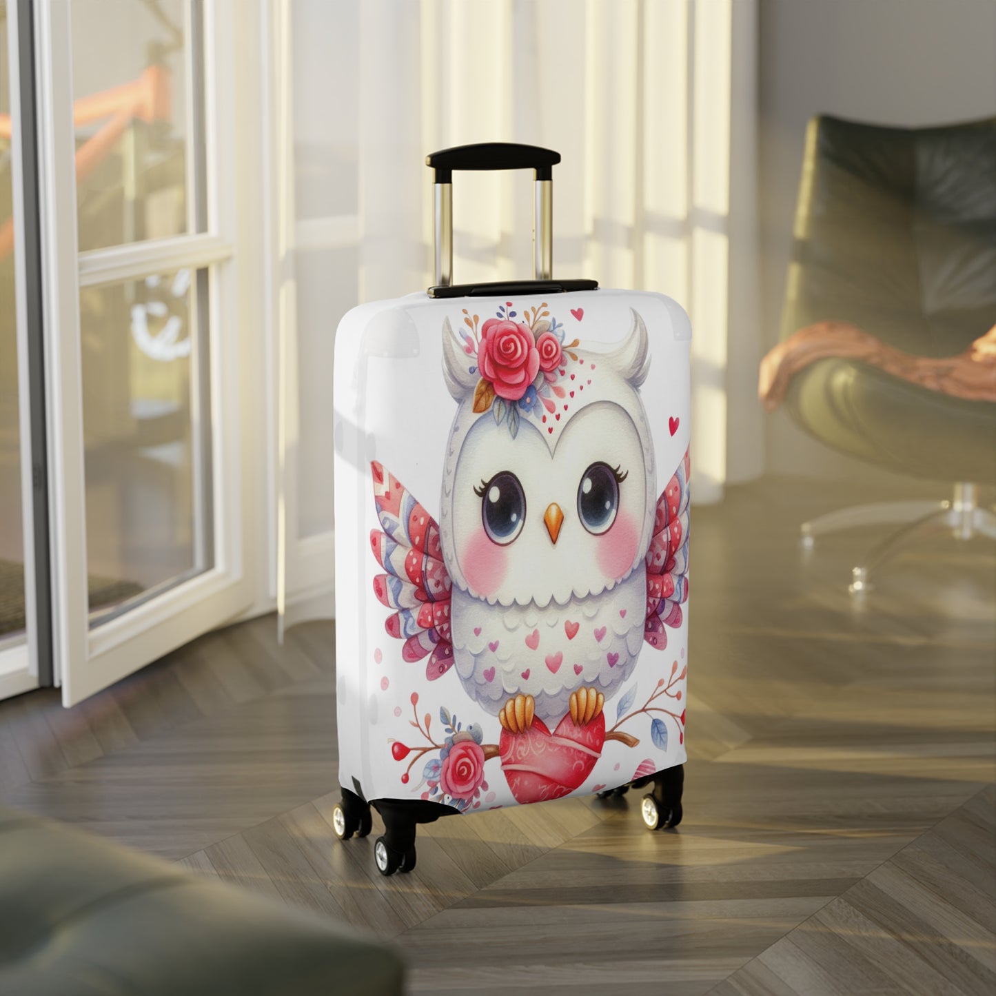 Luggage Cover, Owl, awd-509