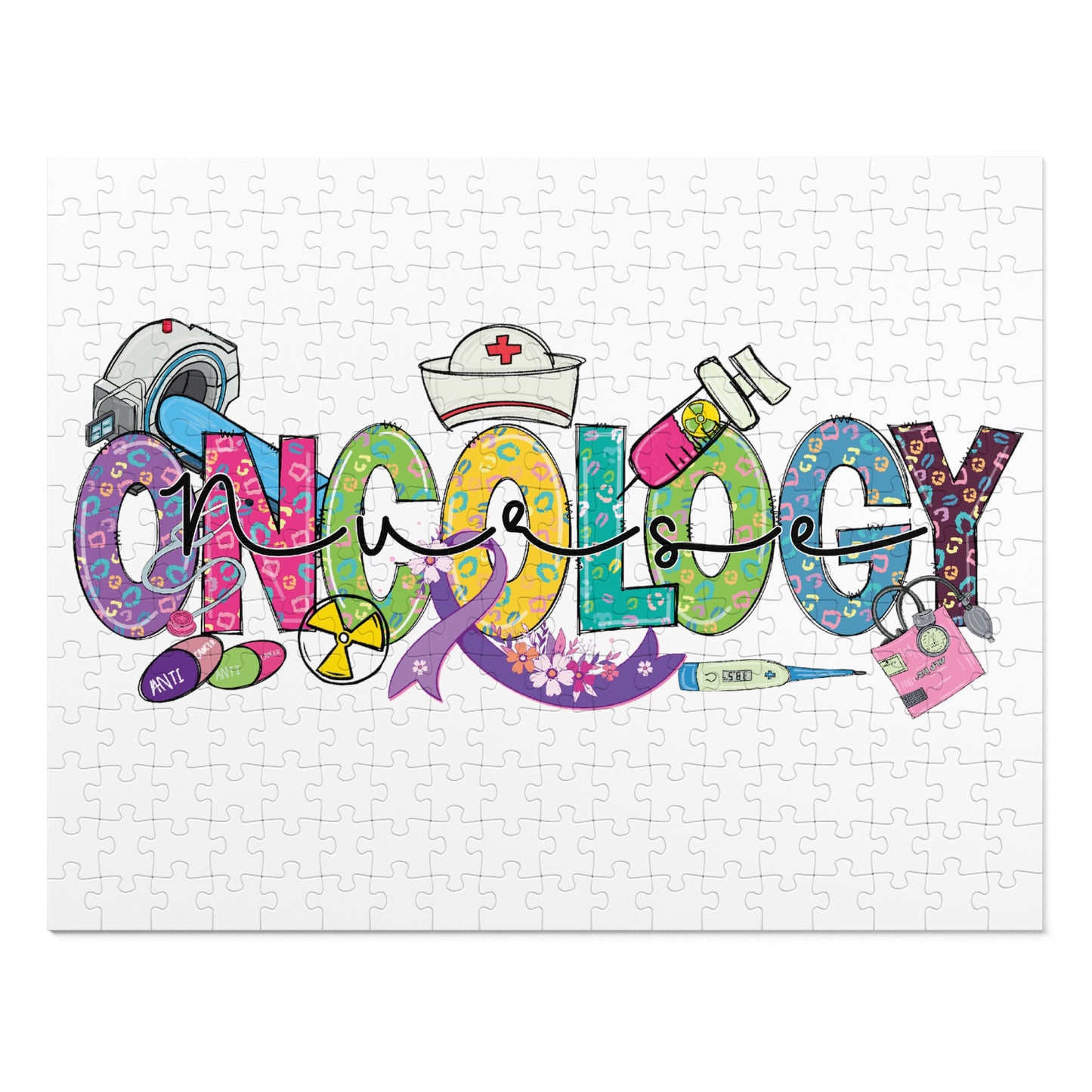 Jigsaw Puzzle, Oncology Nurse, Personalised/Non-Personalised (30, 110, 252, 500,1000-Piece)