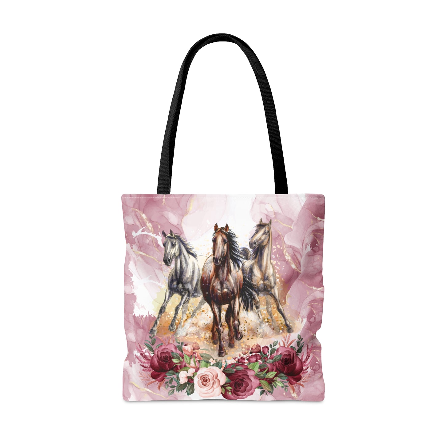 Tote Bag, Horses, Personalised/Non-Personalised Tote bag