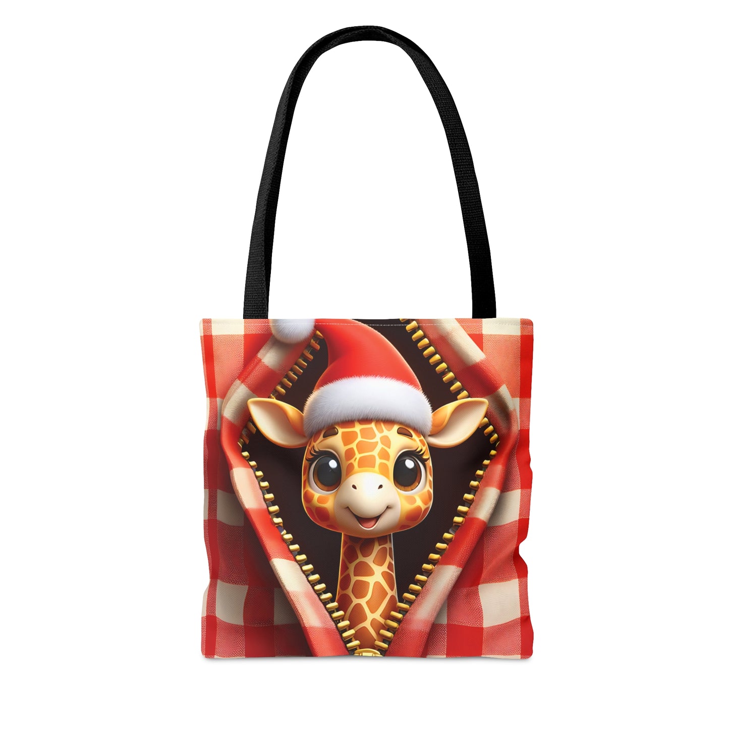 Tote Bag, Christmas Giraffe