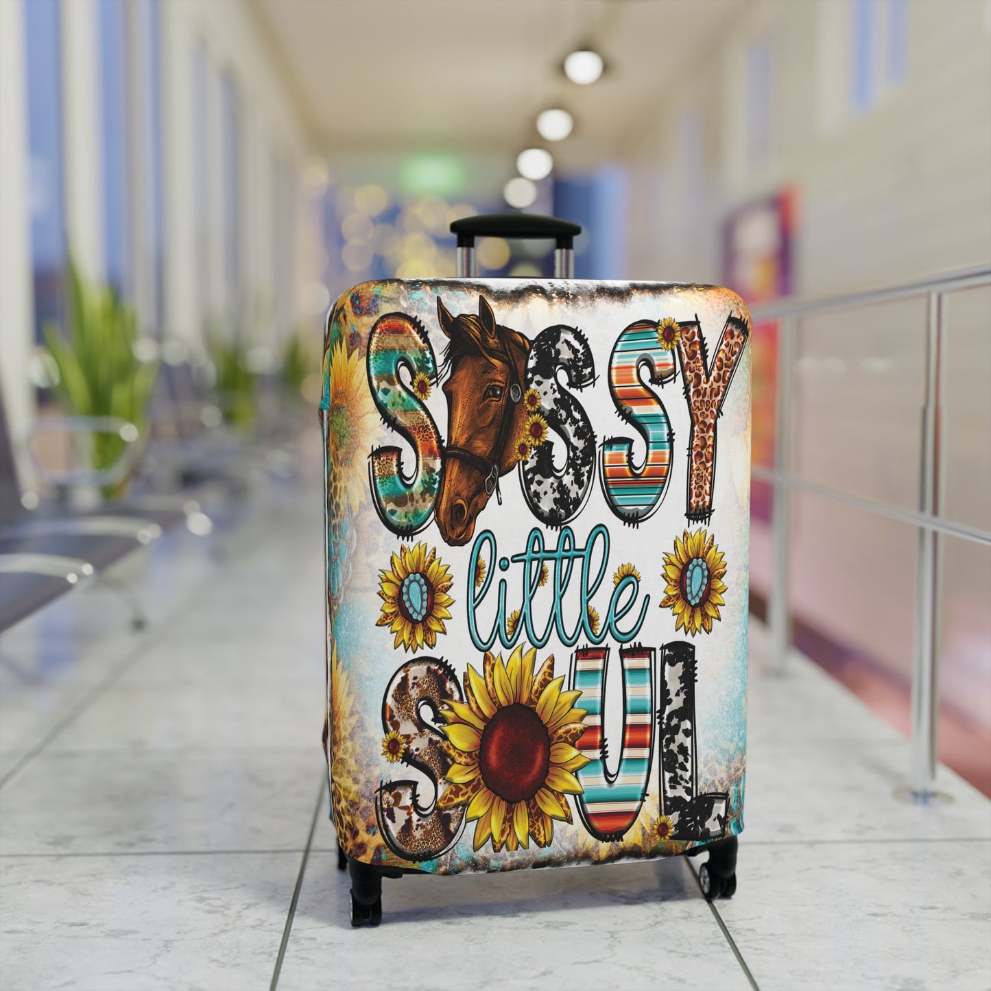 Luggage Cover, Country and Western, Sassy Little Soul, awd-1017