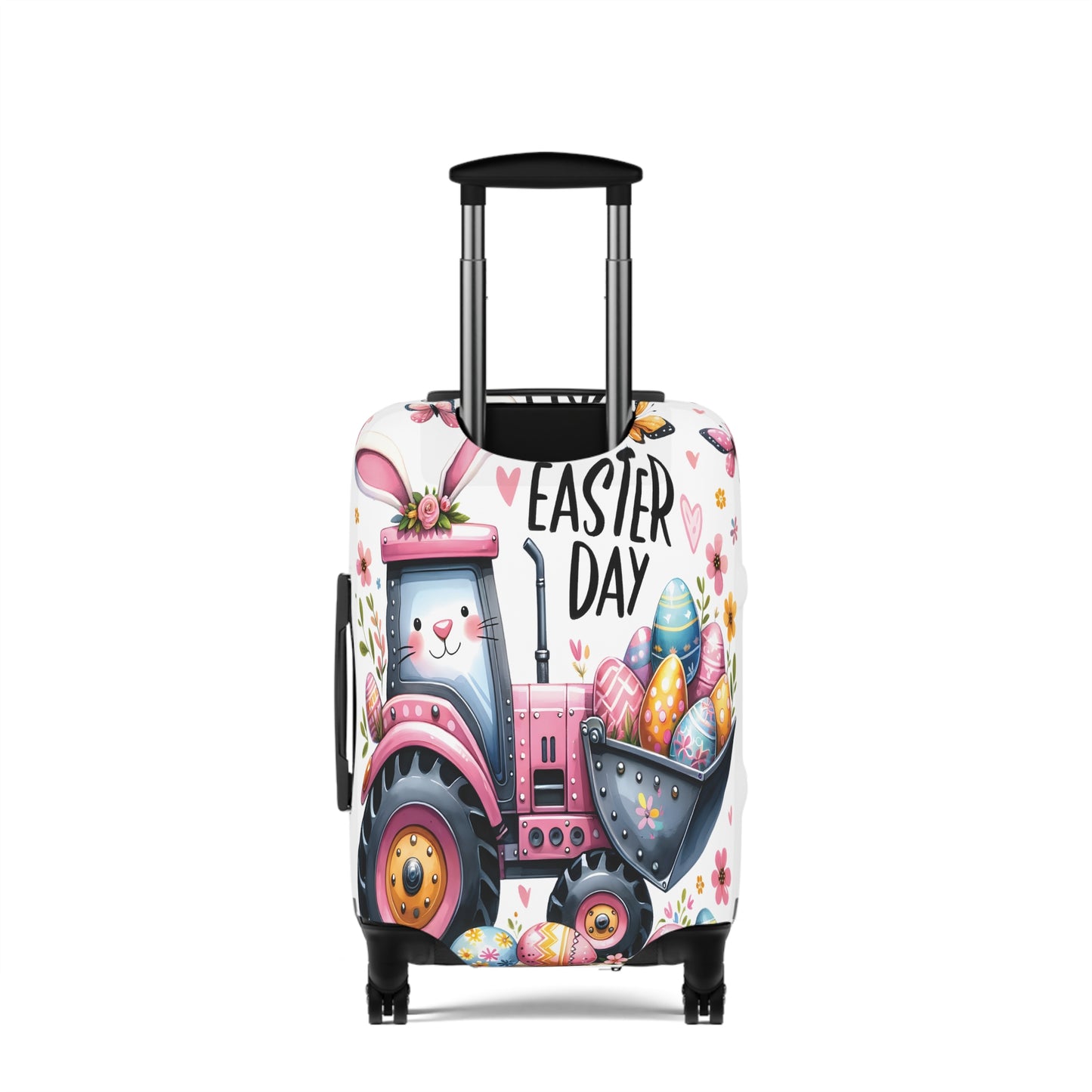 Luggage Cover, Easter, Bobcat, I dig Easter, awd-1073