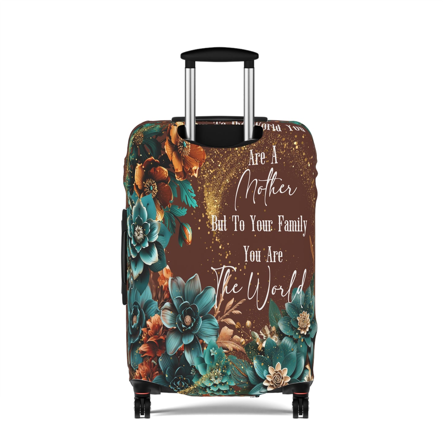 Luggage Cover, To the world you are a mother but to your family you are the world, awd-1708