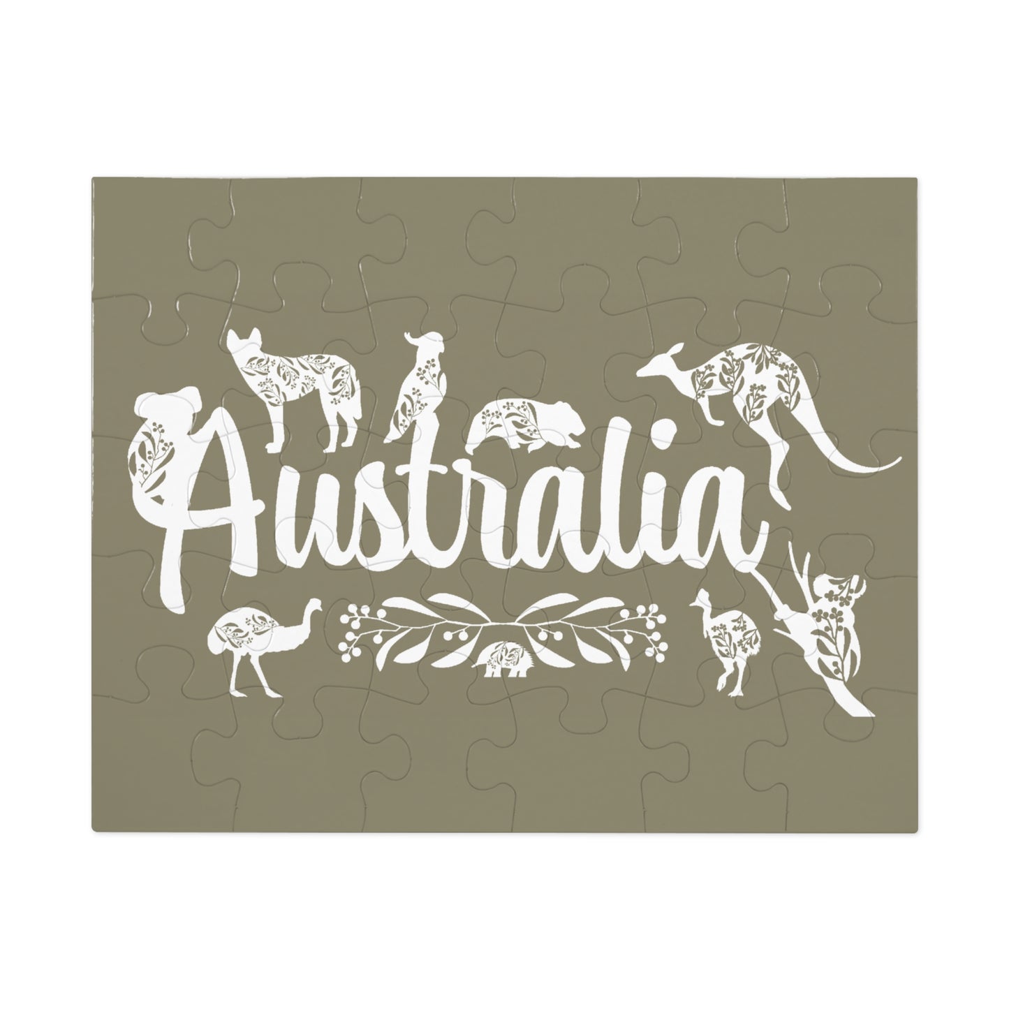 Puzzle, Australia, Personalised/Non-Personalised (30, 110, 252, 500,1000-Piece) Awd-557