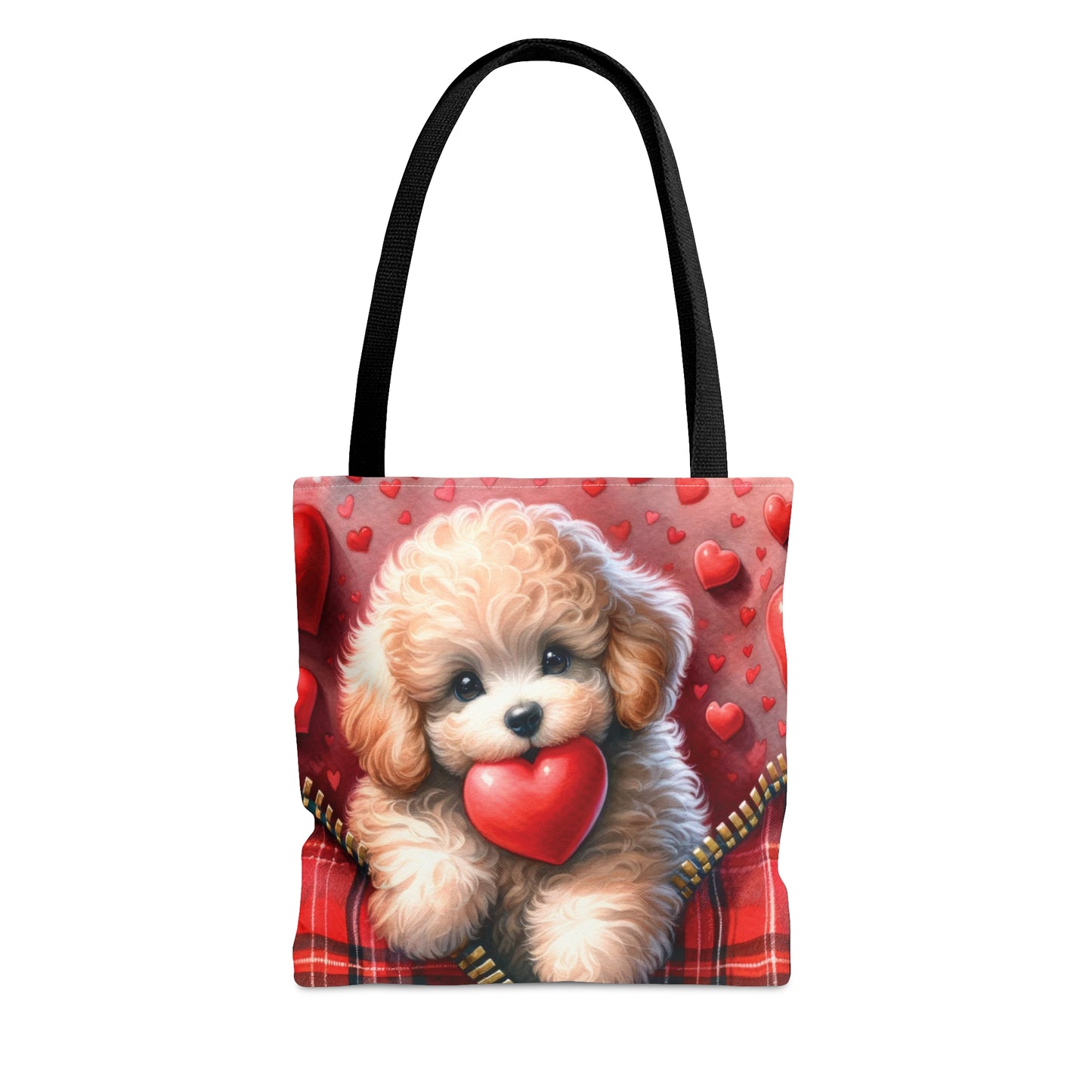 Tote Bag, Cute Dog, Personalised/Non-Personalised Tote bag