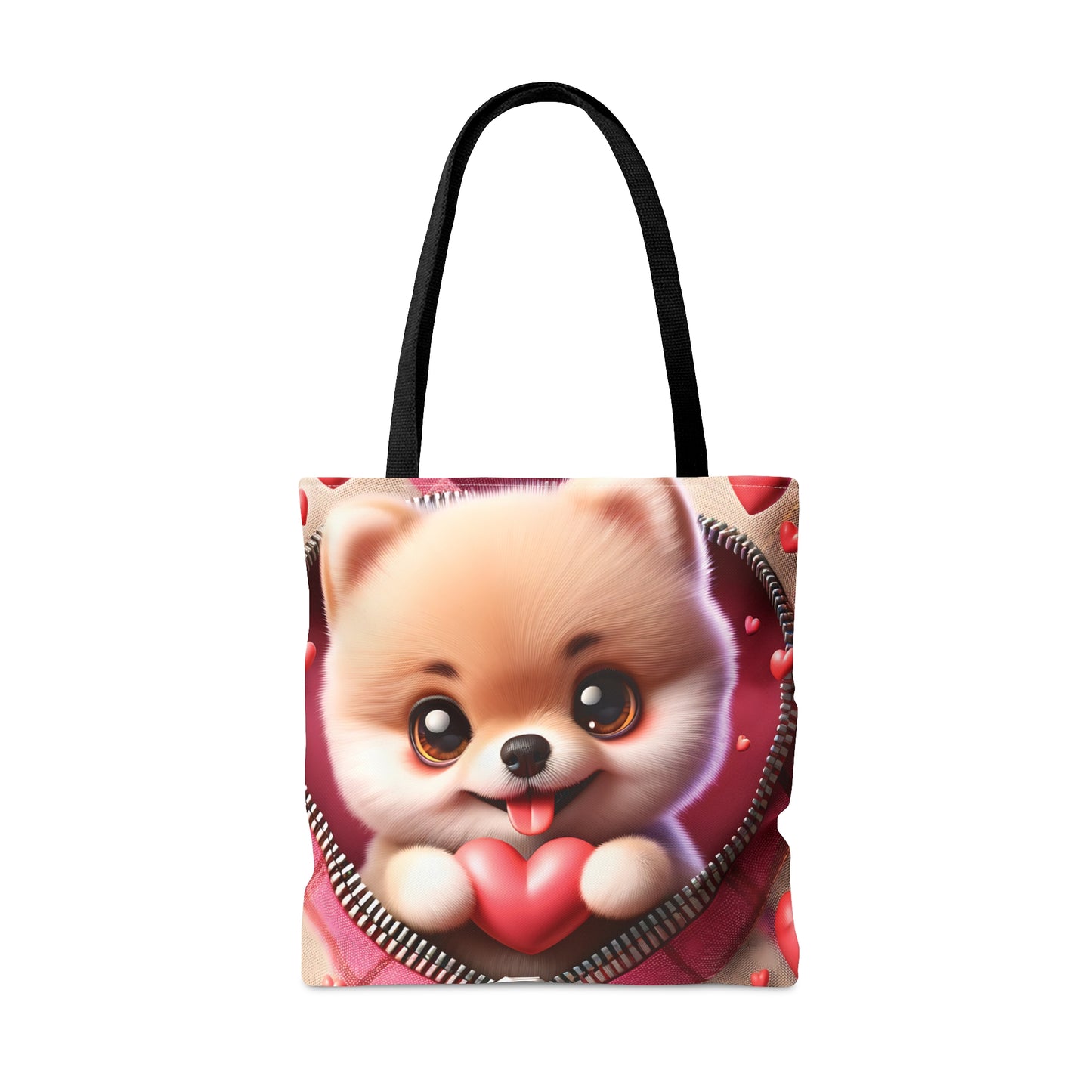 Tote Bag, Cute Dog, Personalised/Non-Personalised Tote bag