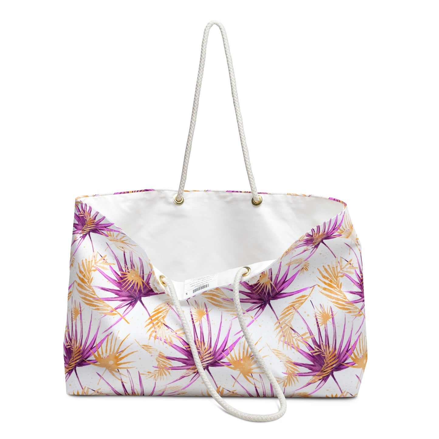 Weekender Bag, Summer Floral, Large Weekender Bag, Beach Bag, Book Bag