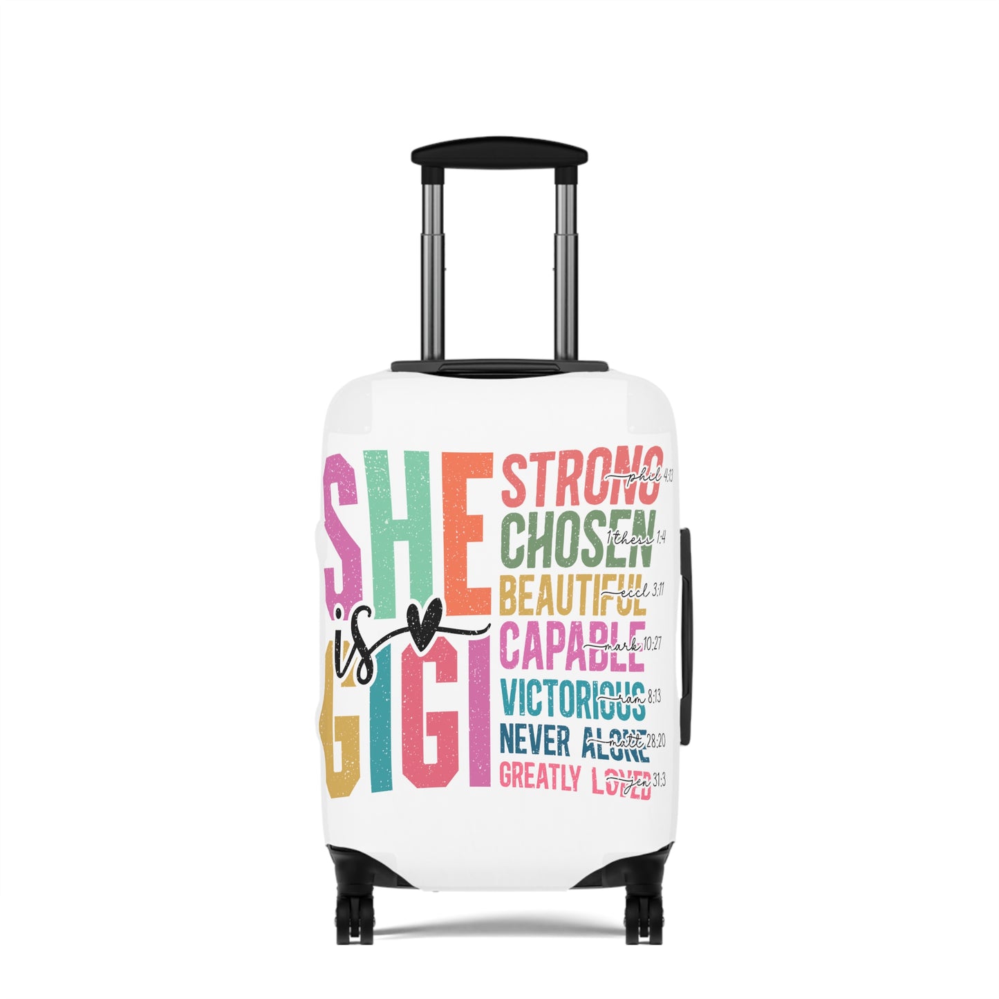 Luggage Cover, She is GiGi, awd-5019