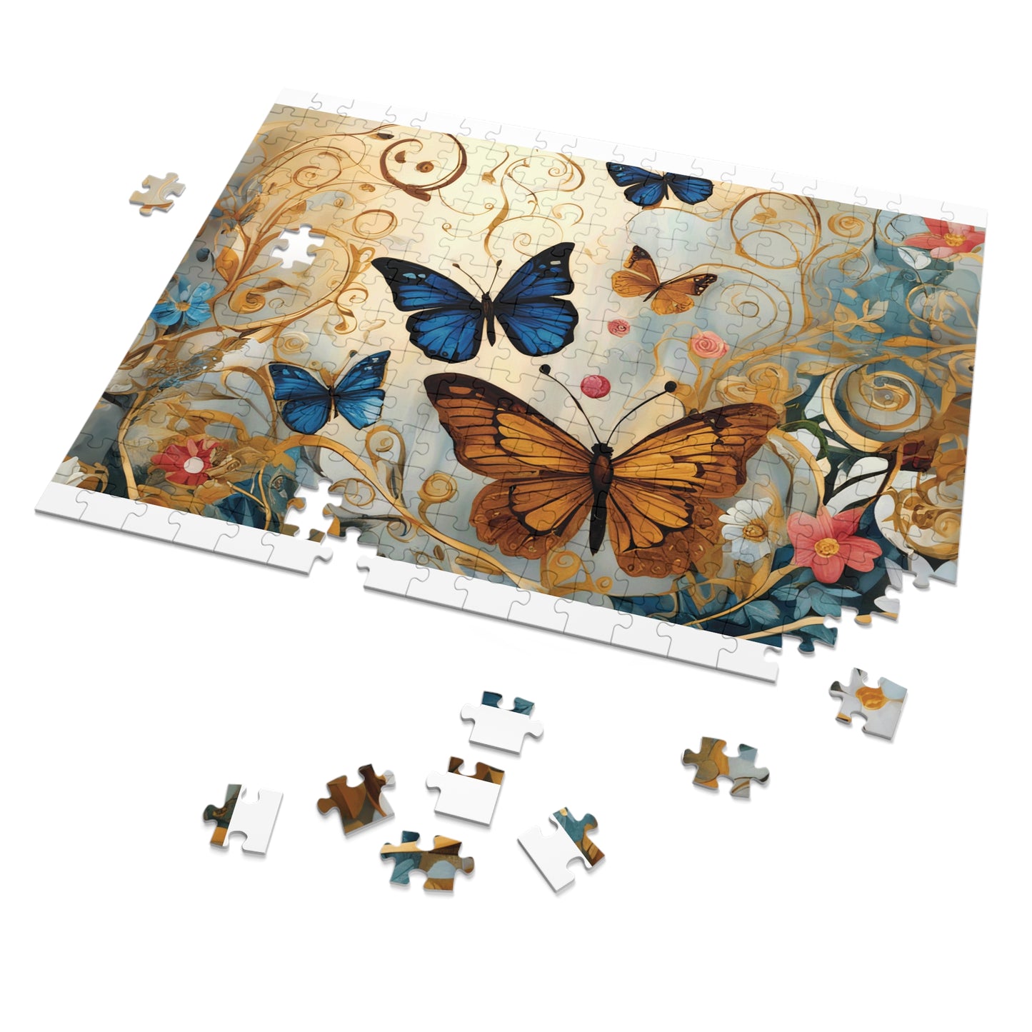 Jigsaw Puzzle, Butterfly, Personalised/Non-Personalised (30, 110, 252, 500,1000-Piece)