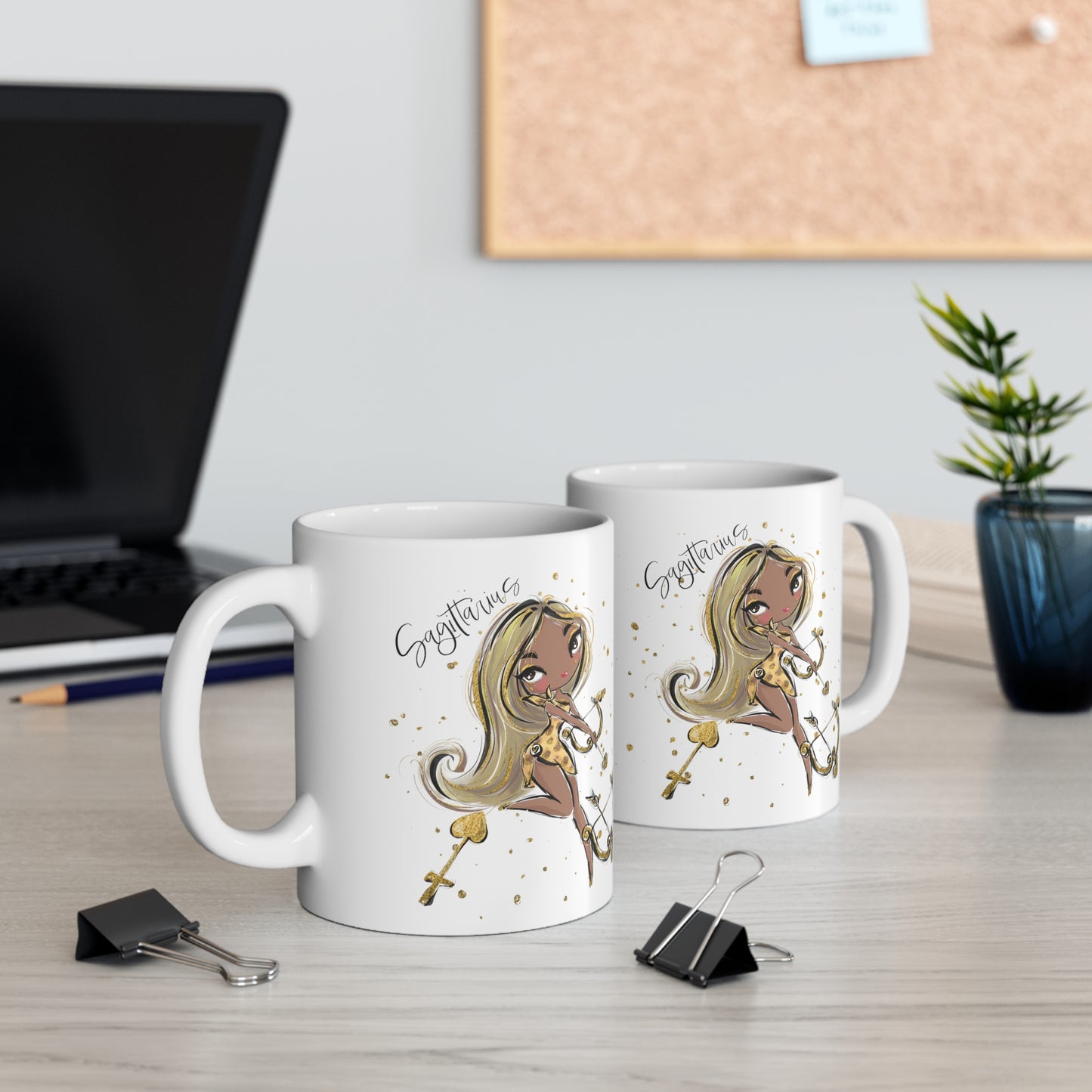 Zodiac Sign, Sagittarius, Ceramic Mug 11oz