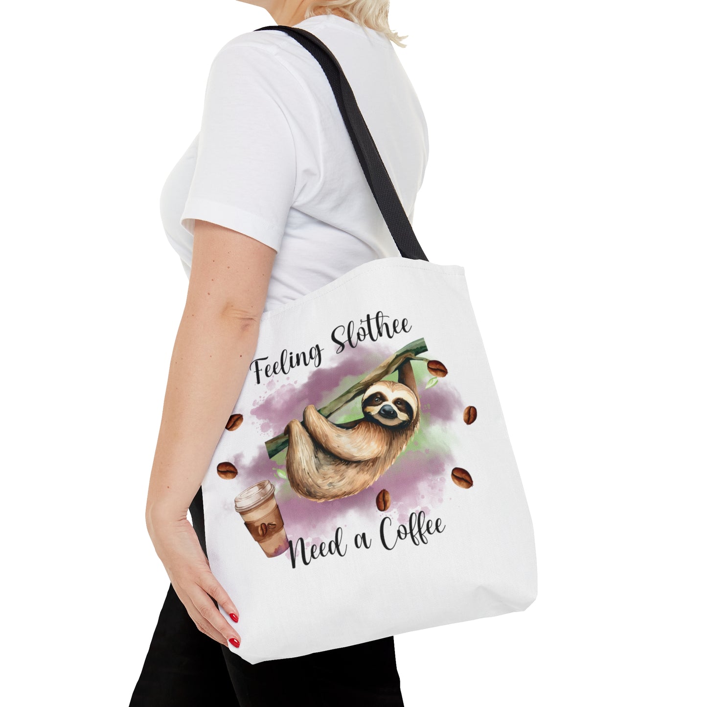 Tote Bag, Sloth, Personalised/Non-Personalised Tote bag