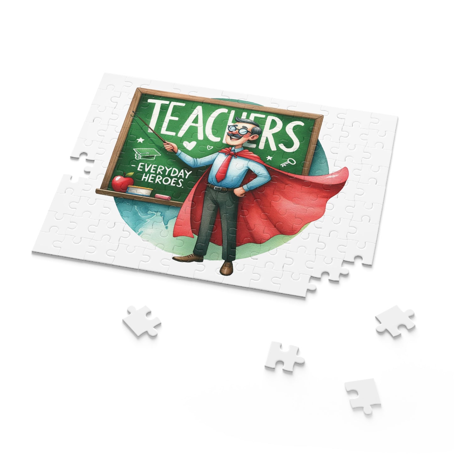 Personalised/Non-Personalised Puzzle, Teacher (120, 252, 500-Piece)