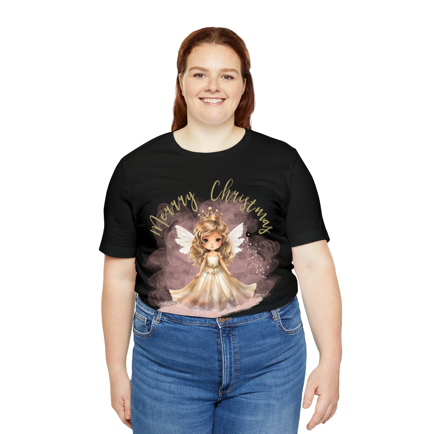 Unisex Jersey Short Sleeve Tee Christmas, Women's Fairy T-shirt A-00008