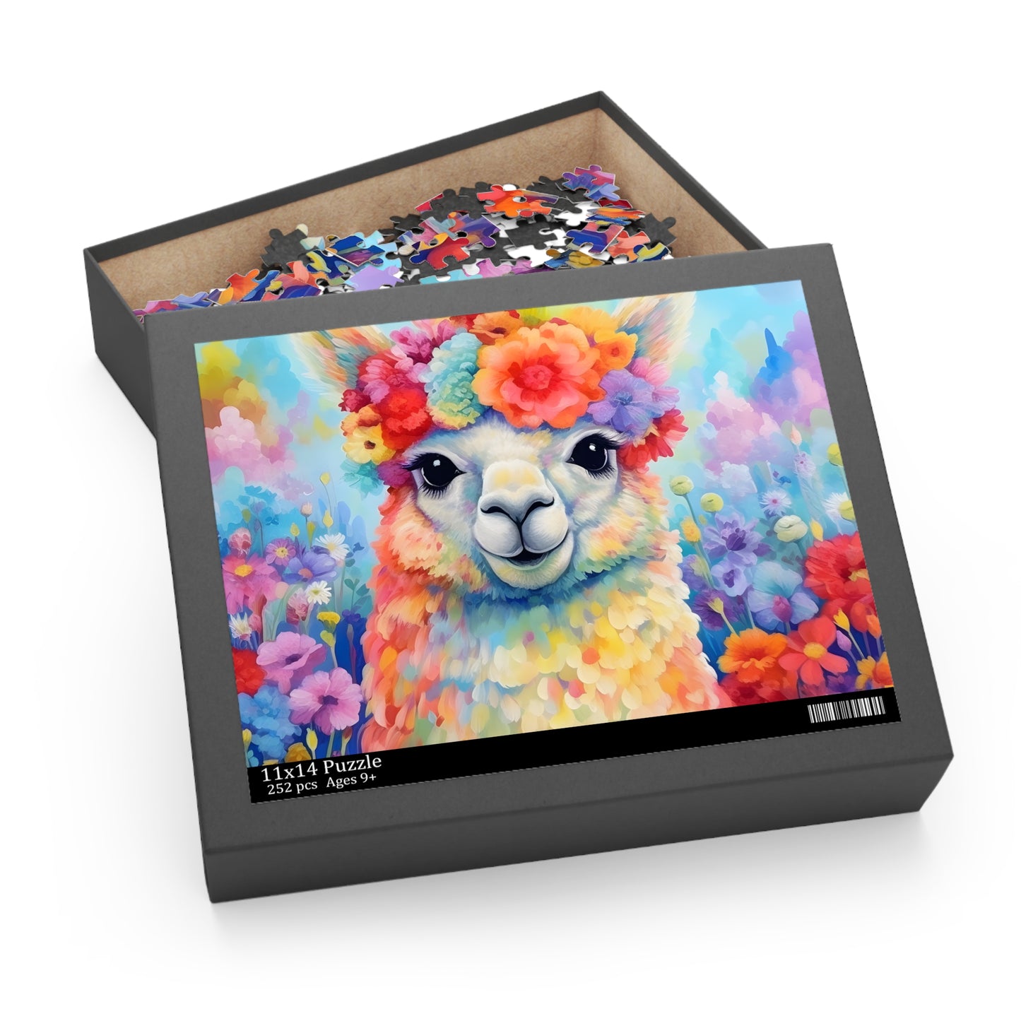 Personalised/Non-Personalised Puzzle, Llama (120, 252, 500-Piece)