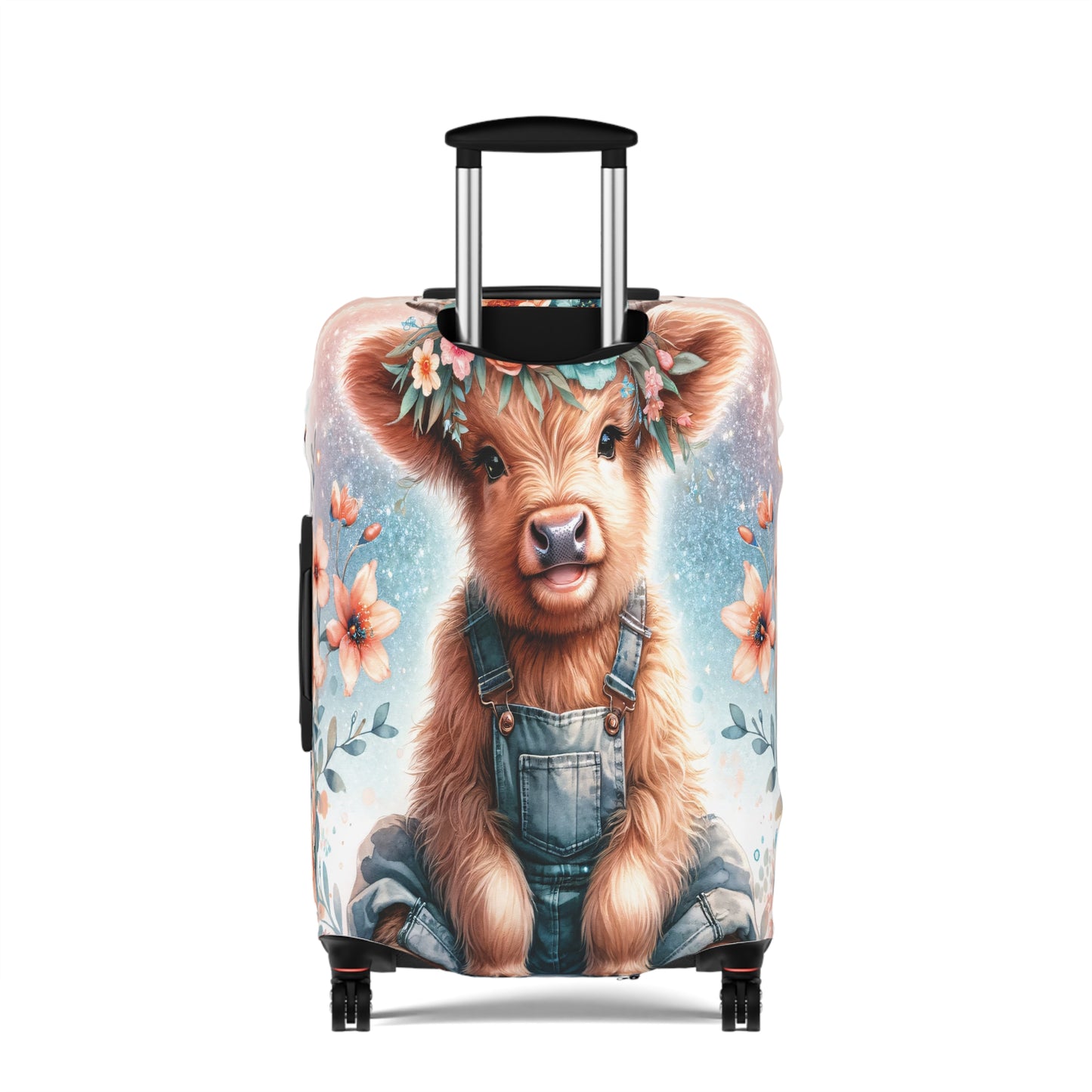 Luggage Cover, Highland Cow, awd-1159