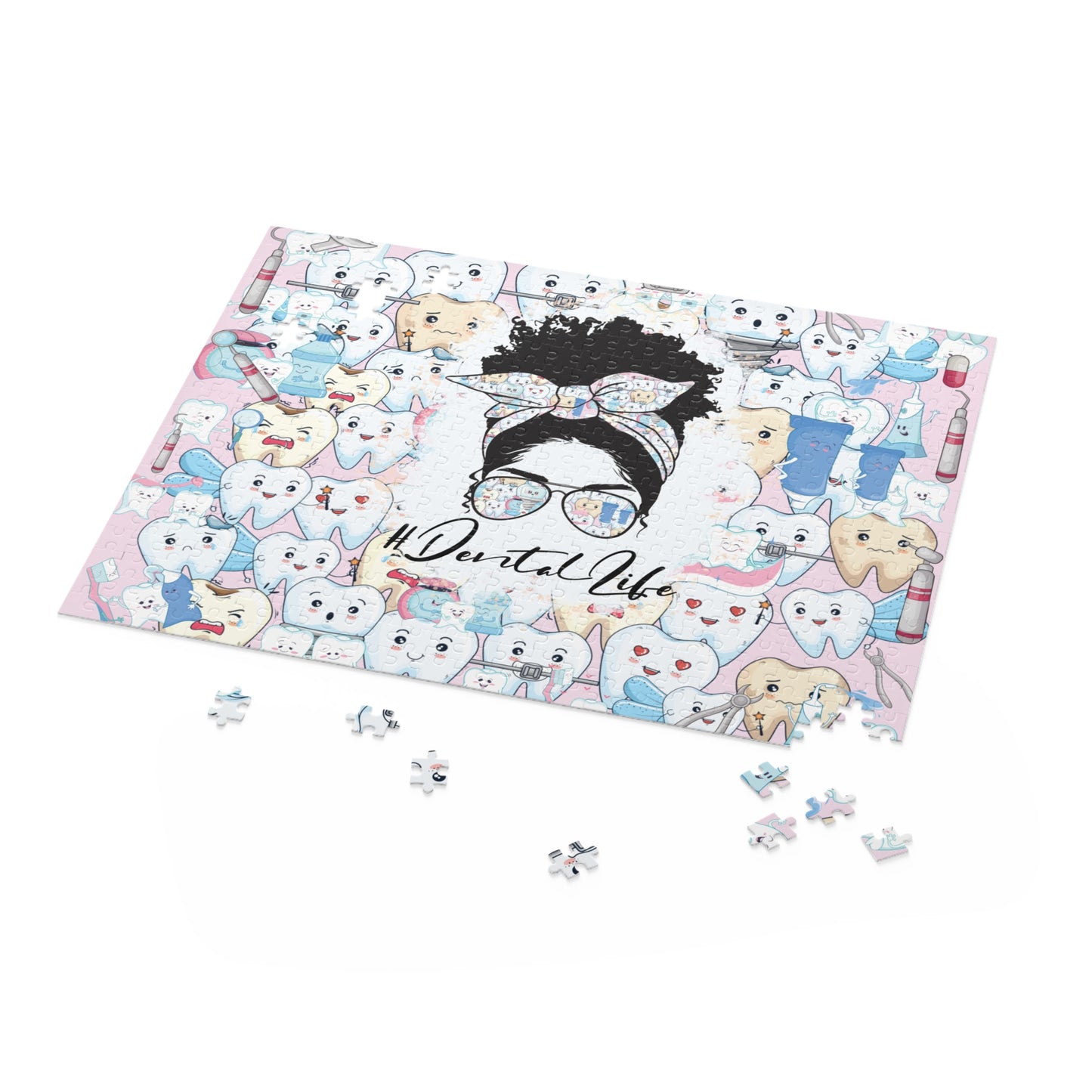 Personalised/Non-Personalised Puzzle, Dentist/Dental Nurse (120, 252, 500-Piece)