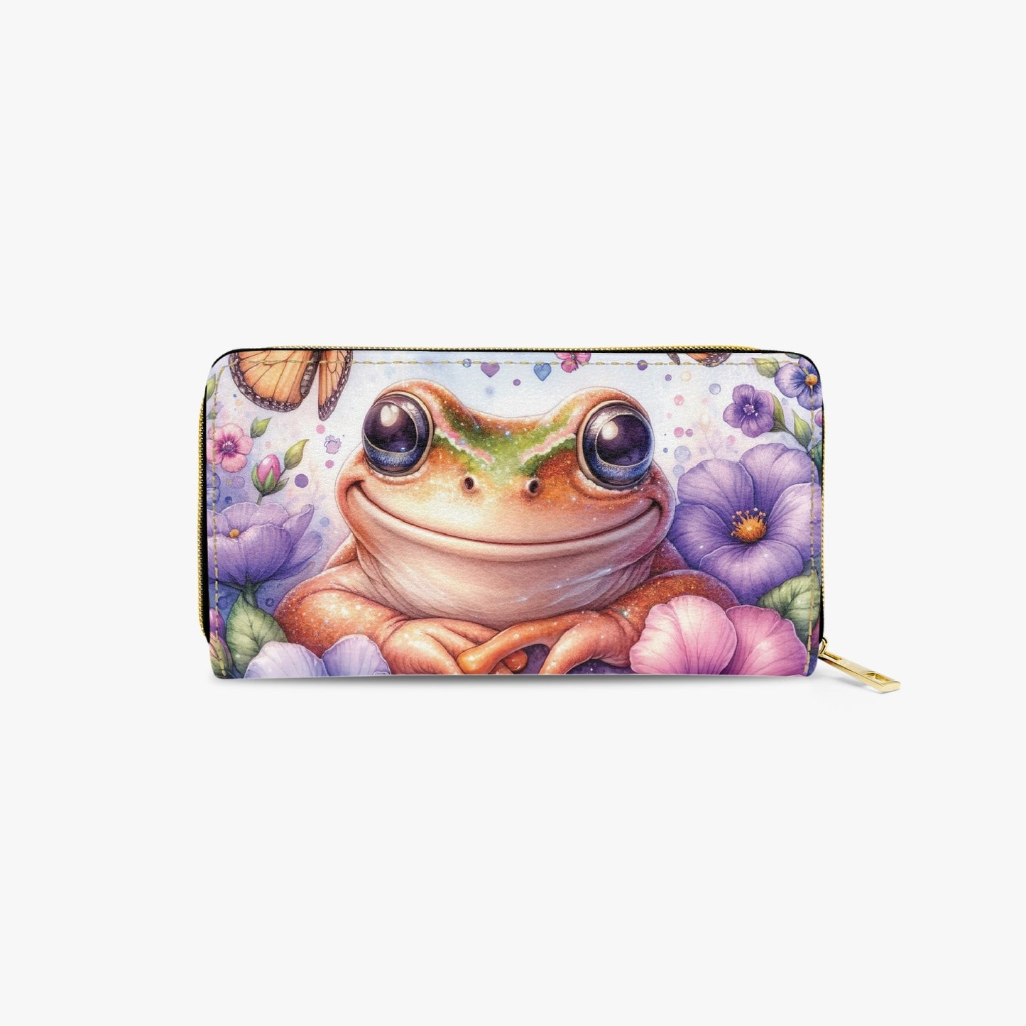 Long Type Zipper Purse - Frog