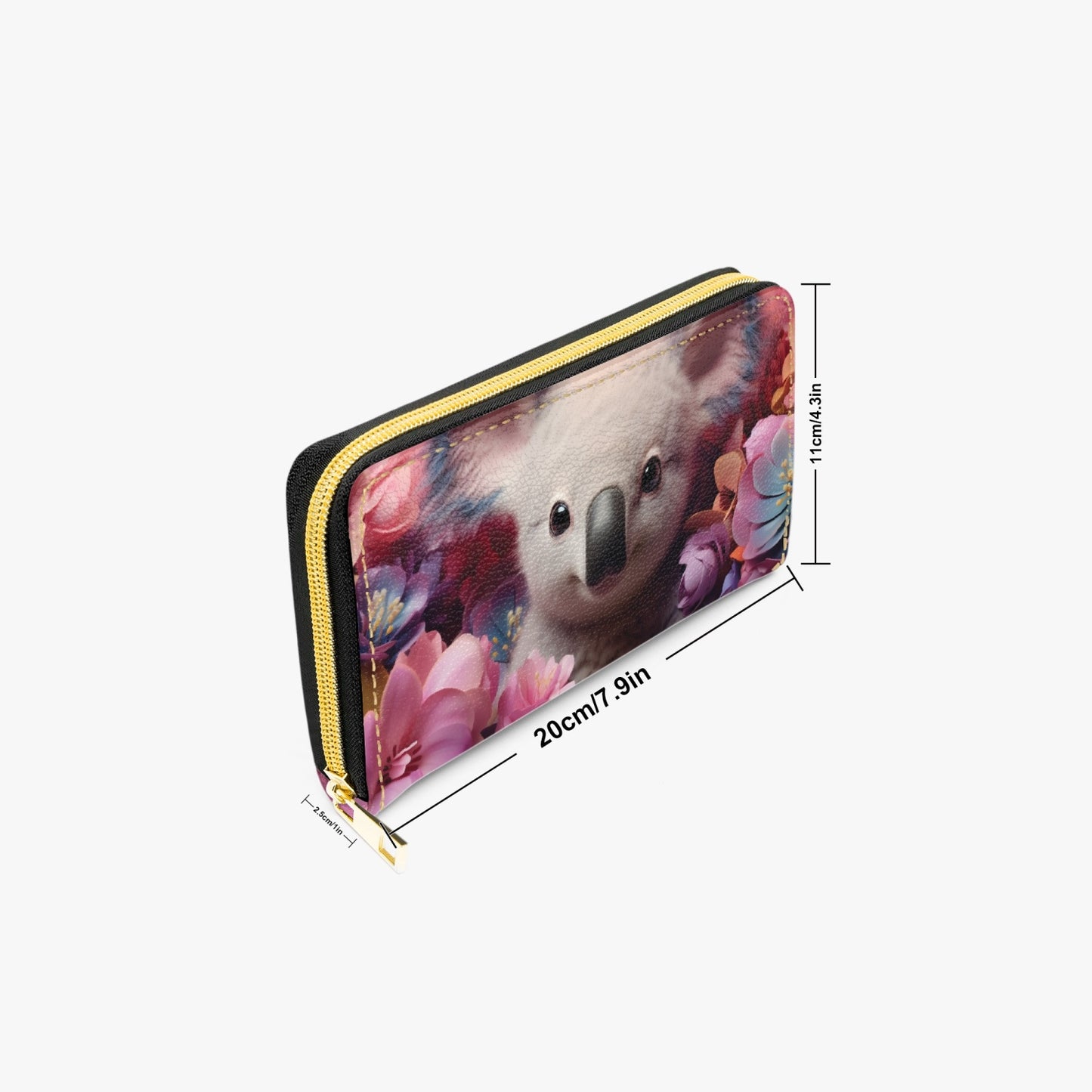 Long Type Zipper Purse - Koala