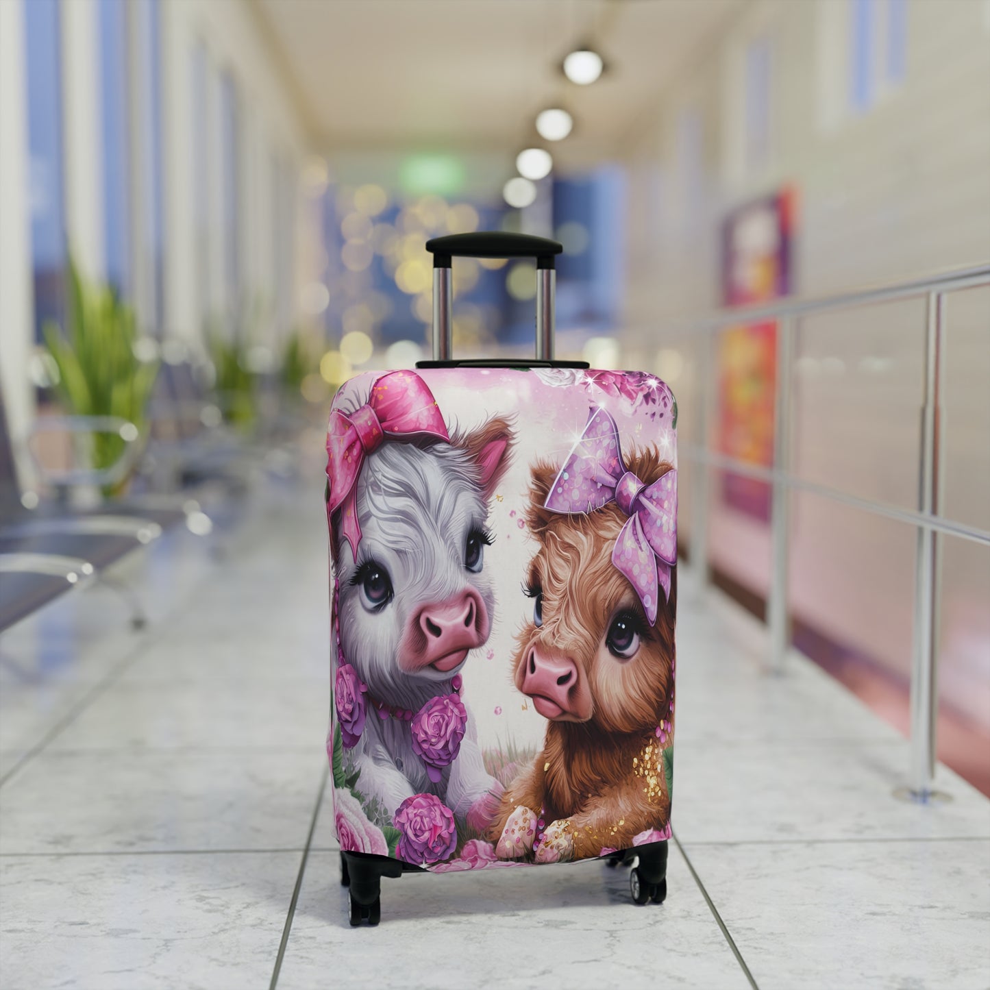 Luggage Cover, Highland Cows, awd-1685