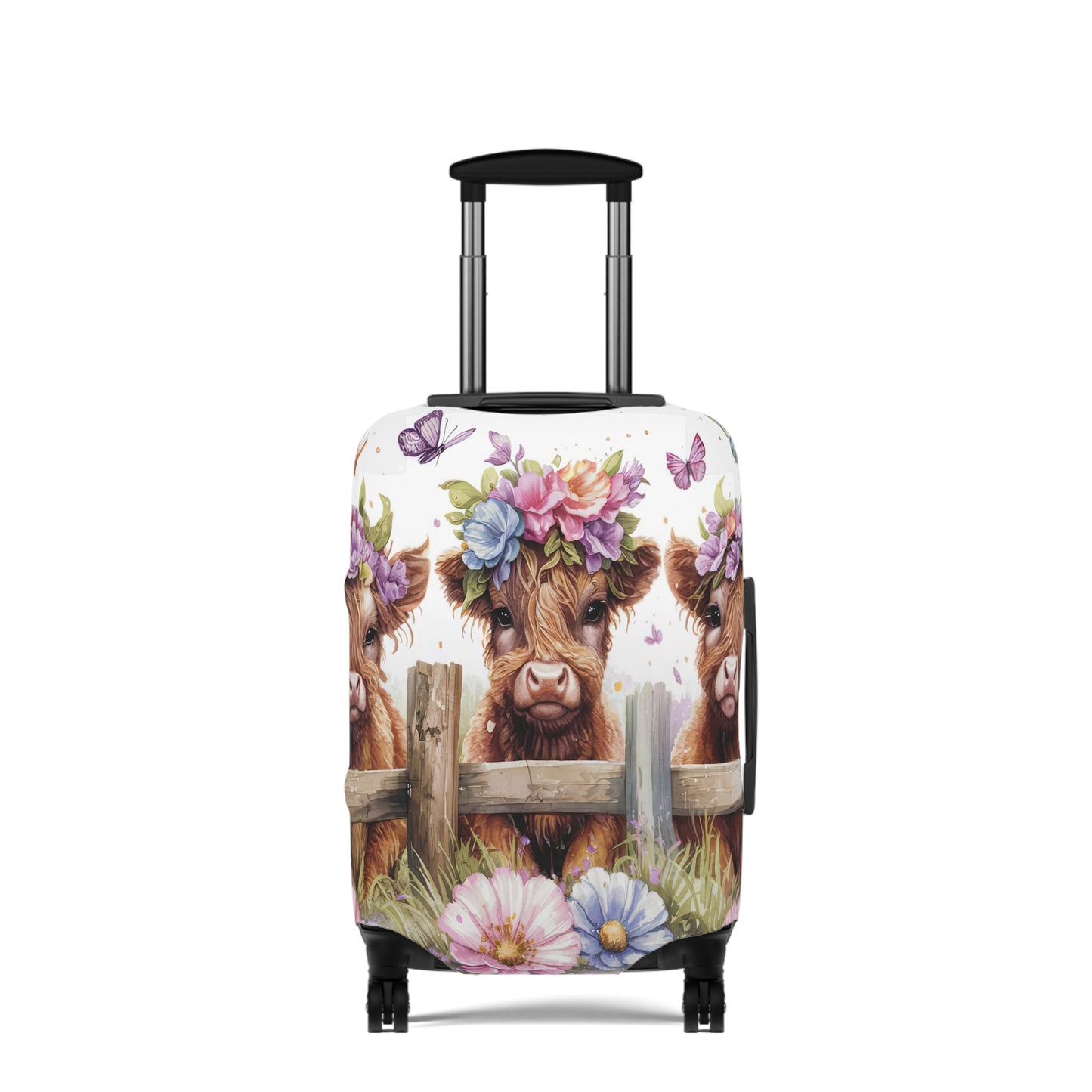 Luggage Cover, Highland Cow, awd-1764