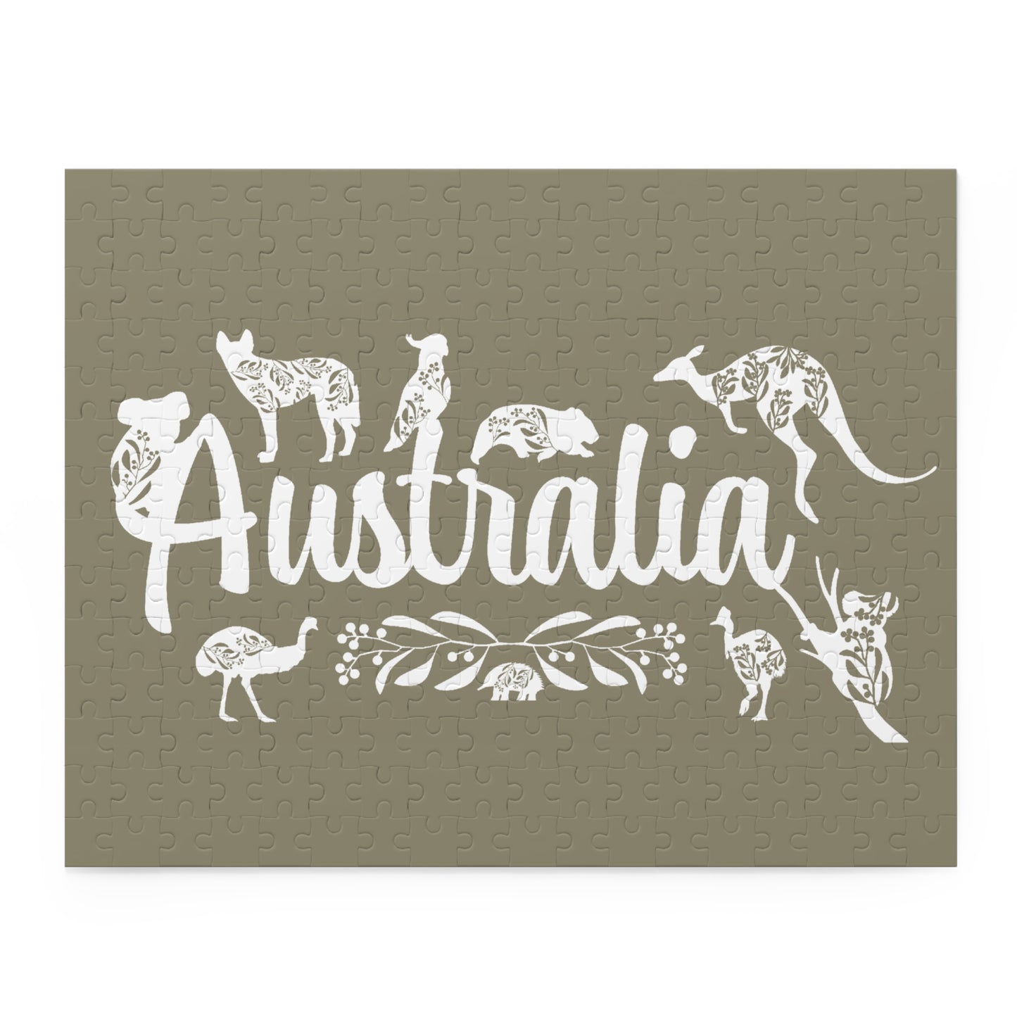 Personalised/Non-Personalised Puzzle, Australia Australian Animals (120, 252, 500-Piece)