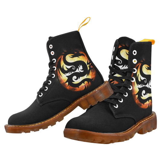 dragon Martin Boots For Women dragon