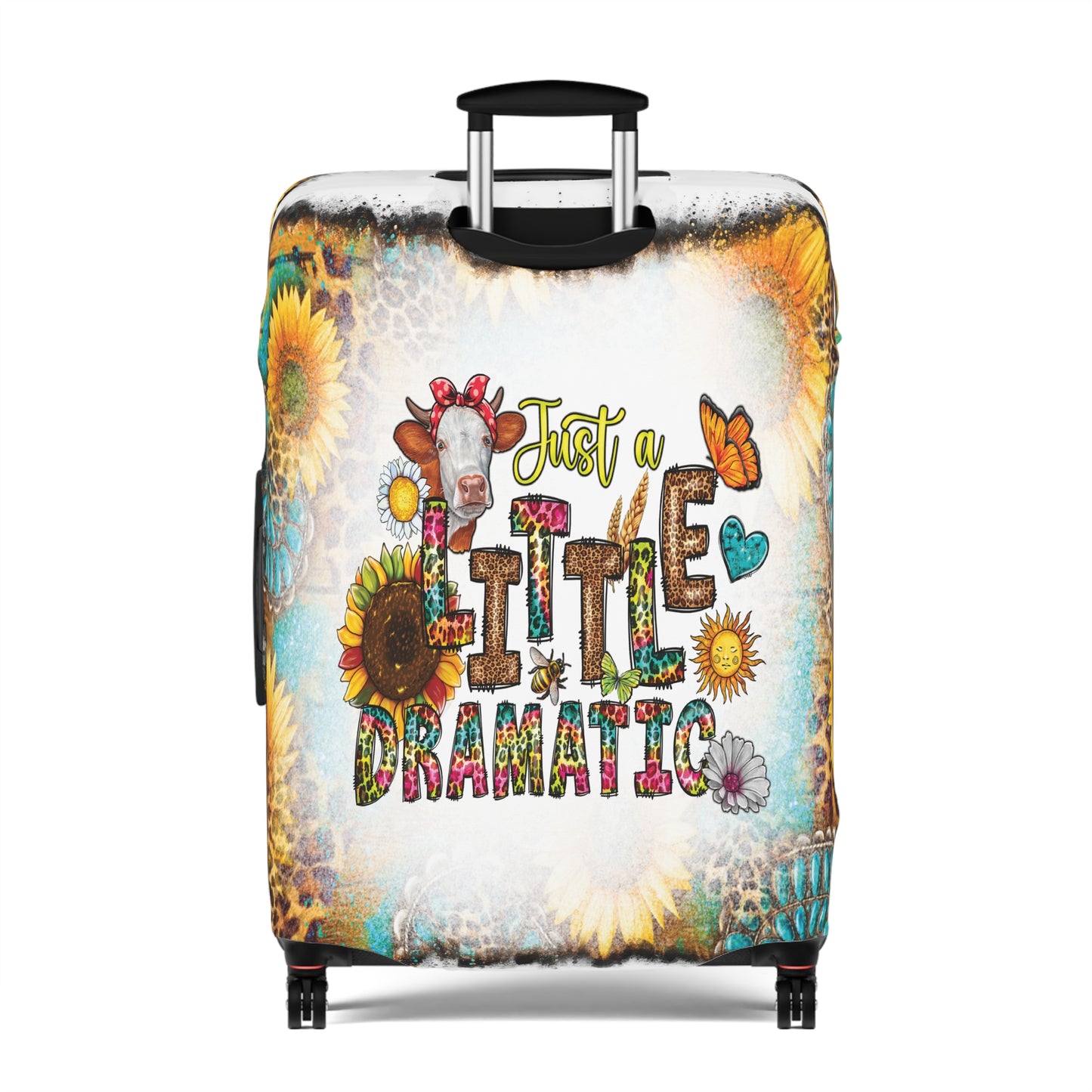 Luggage Cover, Country and Western, Just a Little bit Dramatic, awd-1014