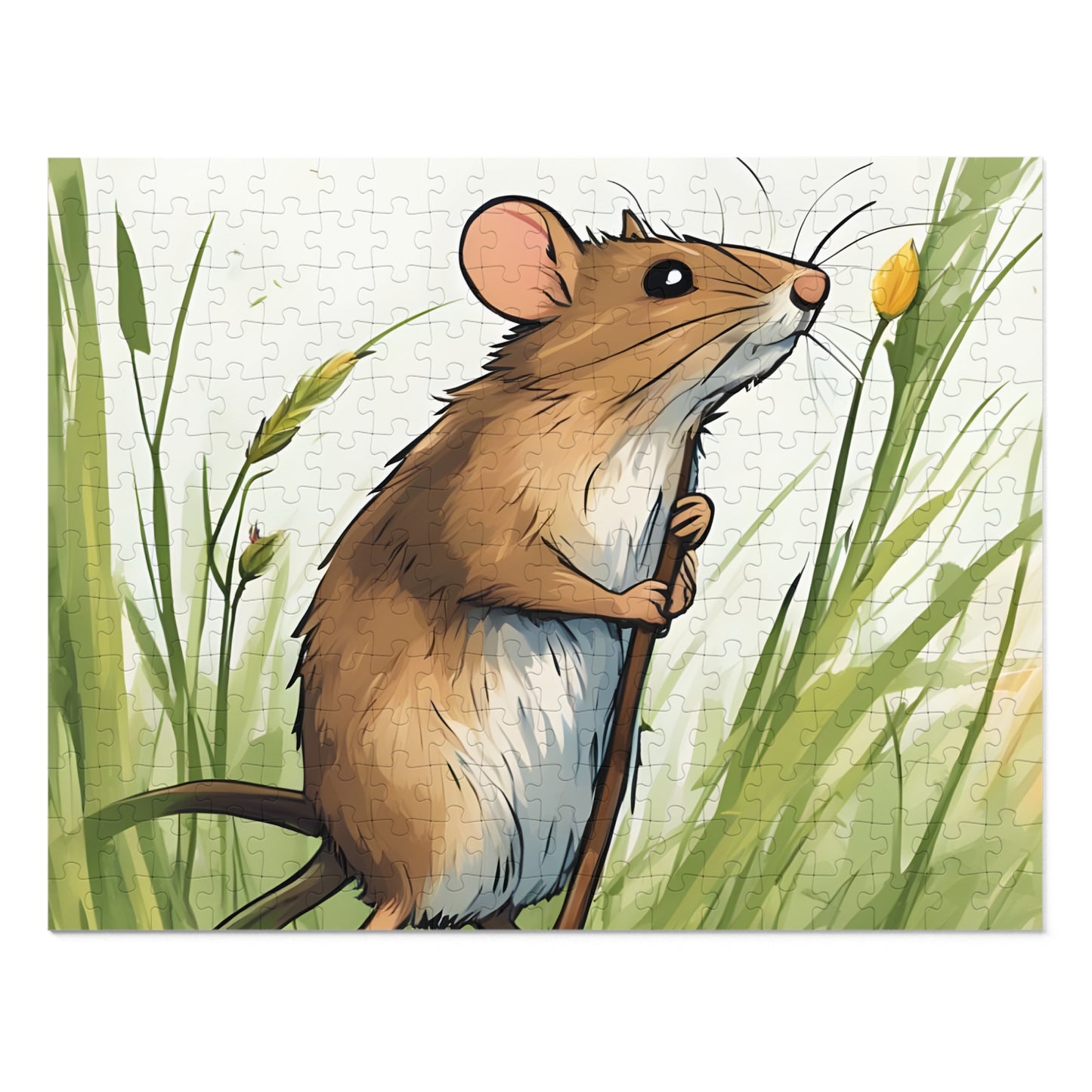 Puzzle, Mouse, Personalised/Non-Personalised (30, 110, 252, 500,1000-Piece)
